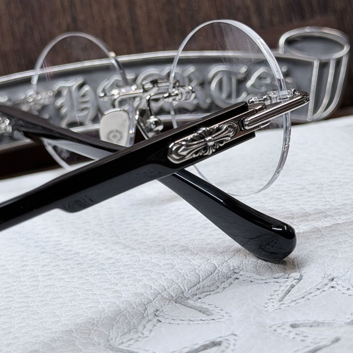 Chrome Hearts Chrome Hearts DEEP III Glasses Size ONE SIZE - 7 Thumbnail