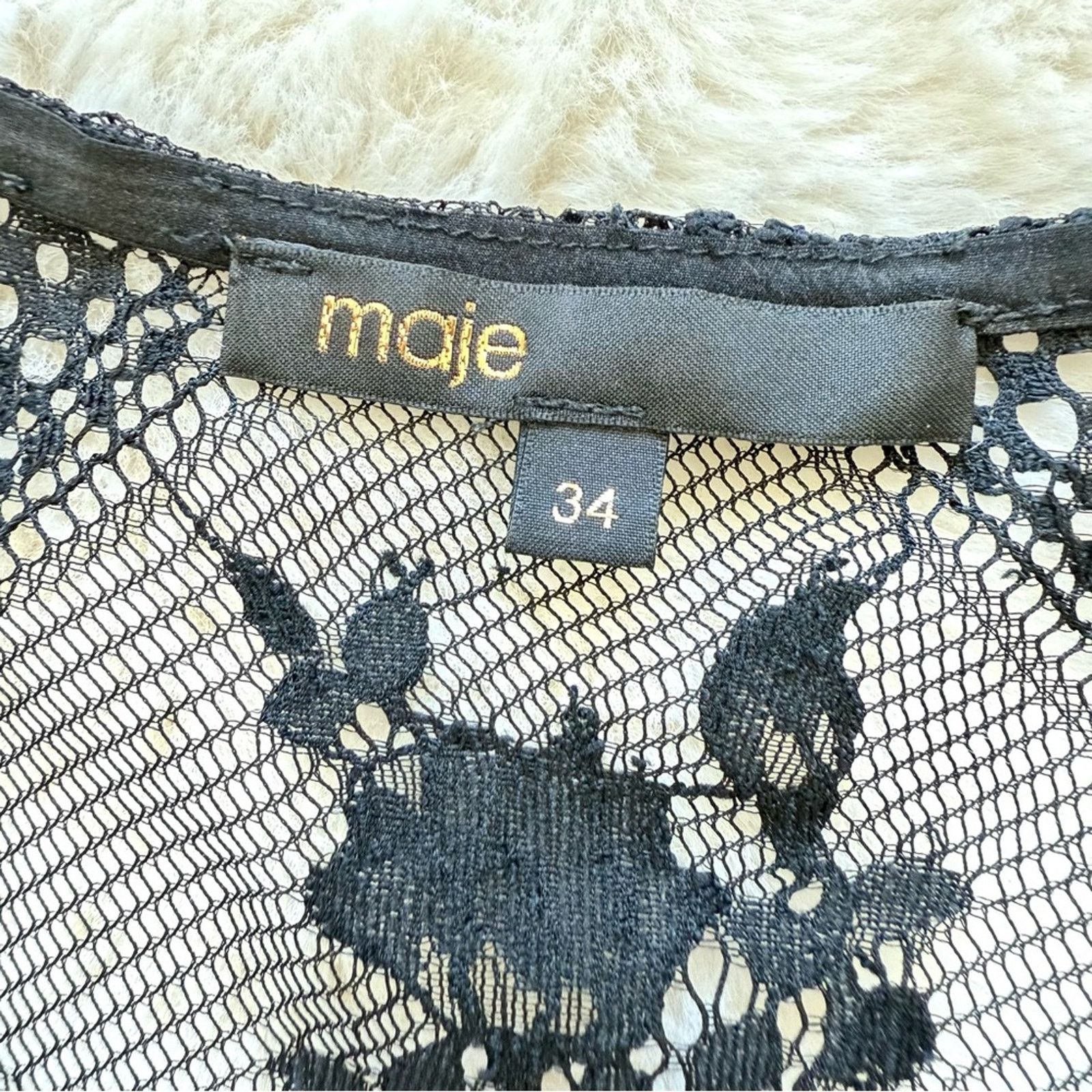 Maje MAJE women romper size 34 FR or 4 US Size 27" / US 4 / IT 40 - 6 Thumbnail