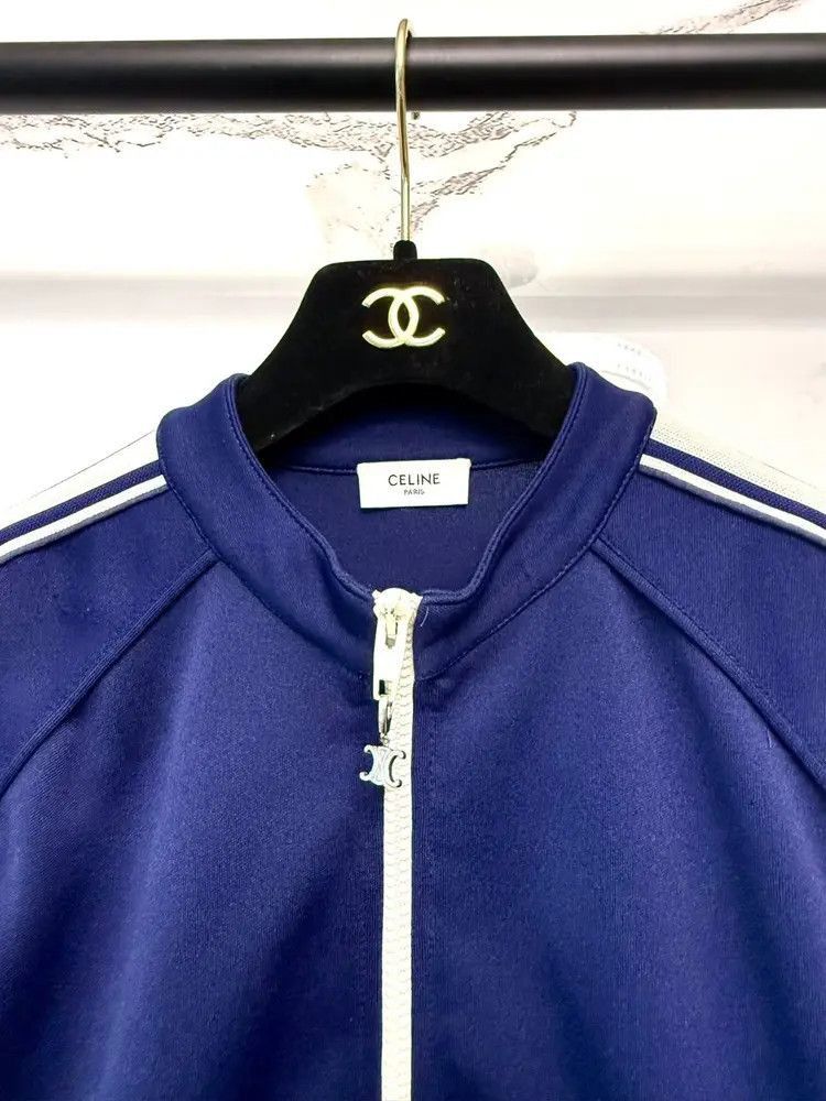 Celine Celine 23SS Logo Stitches Sports Jacket Size US S / EU 44-46 / 1 - 2 Thumbnail