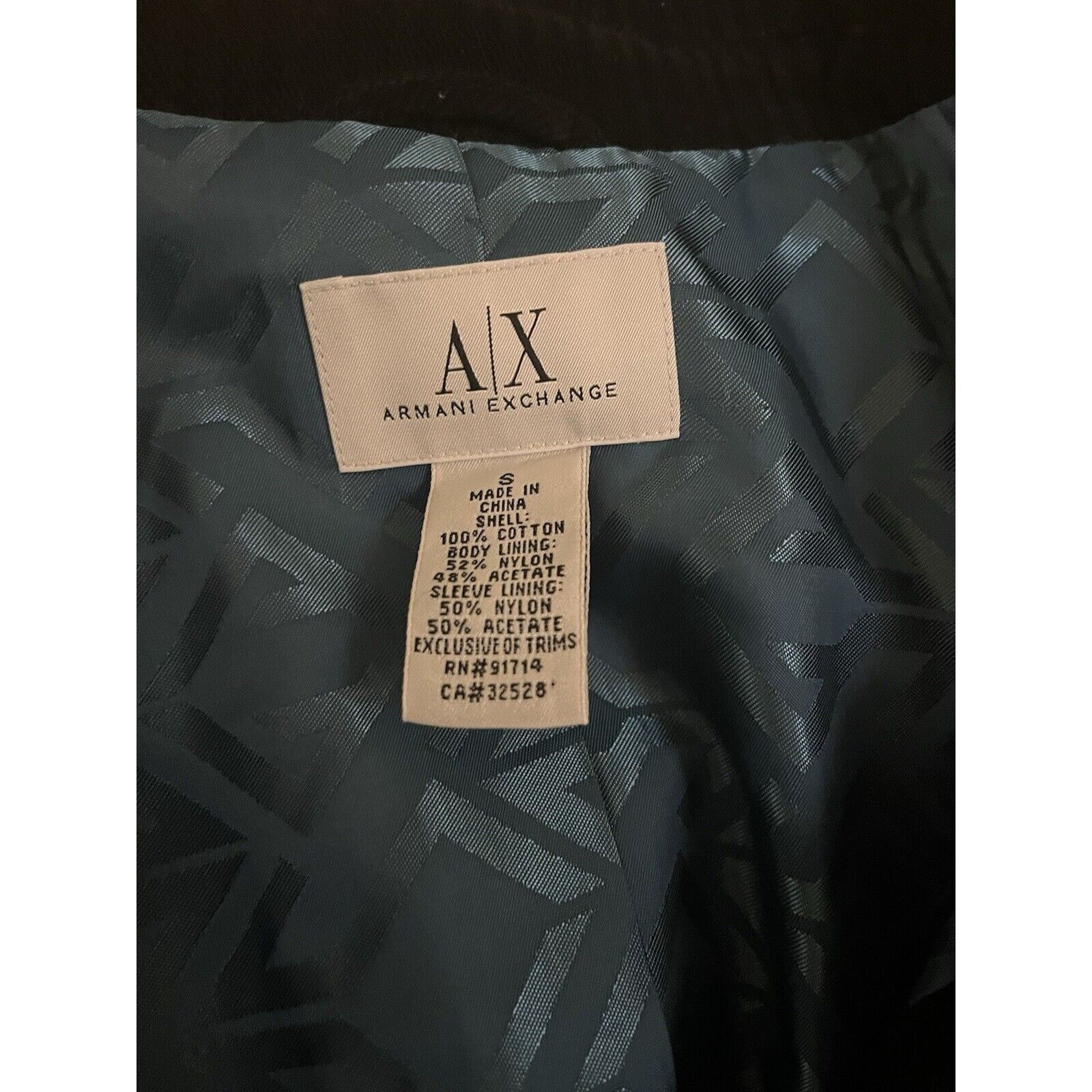 Armani Exchange Armani Exchange Men’s Pinstripe Suit - Size 32 REG Size 38S - 8 Thumbnail