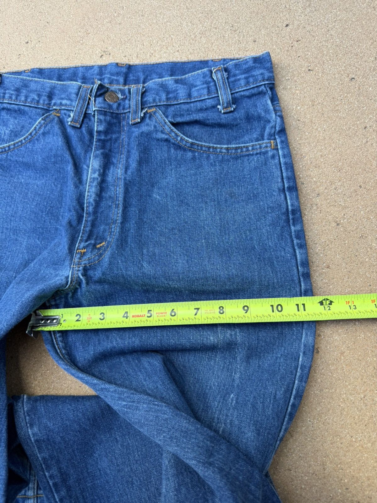 Levi's Vtg 70’s Levi’s 646 Orange Tab Bellbottom Flare Jeans 32x31 Size US 32 / EU 48 - 13 Thumbnail