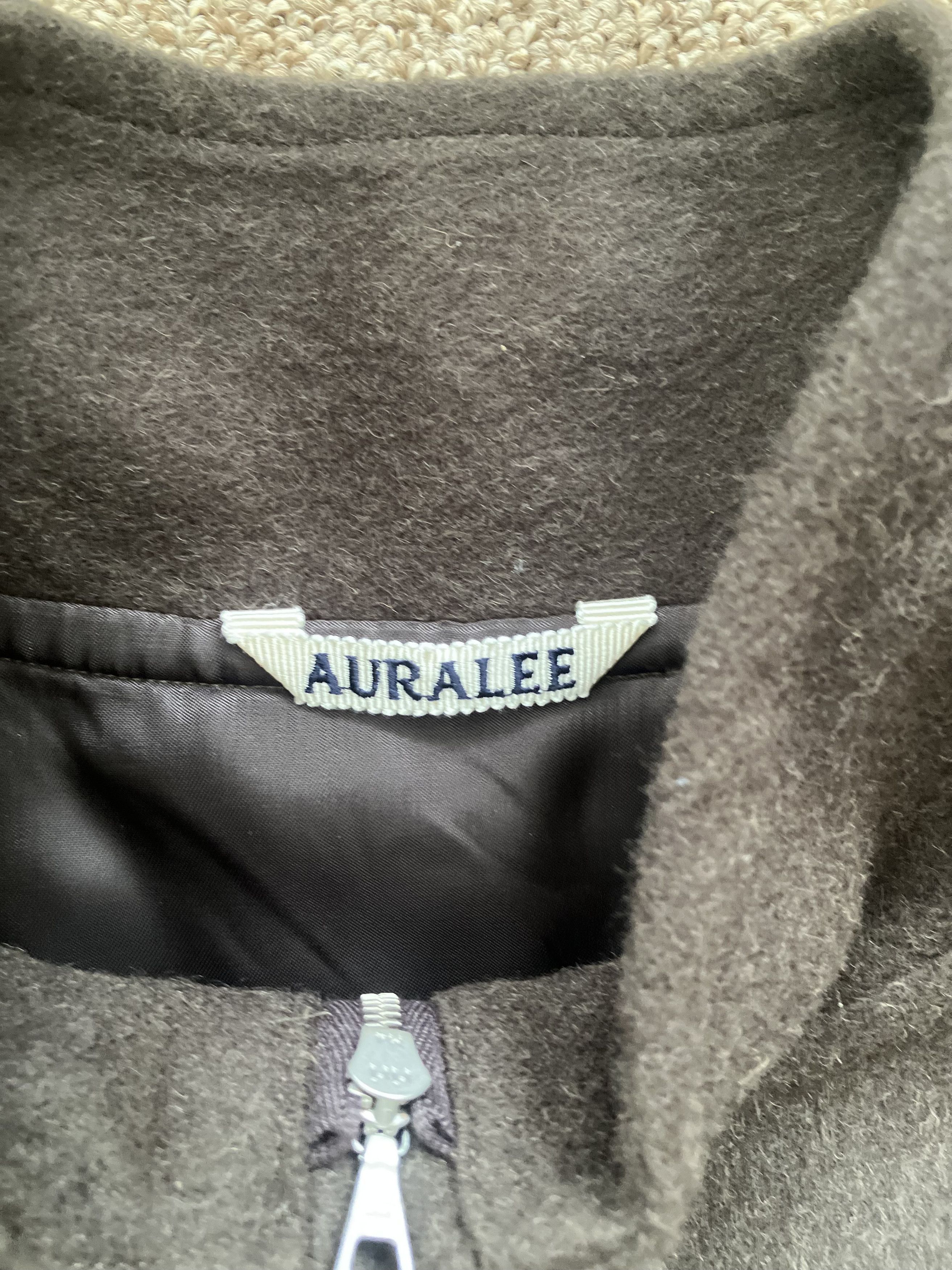 Auralee Auralee Baby Camel Flannel Zip Blouson Size US S / EU 44-46 / 1 - 3 Thumbnail