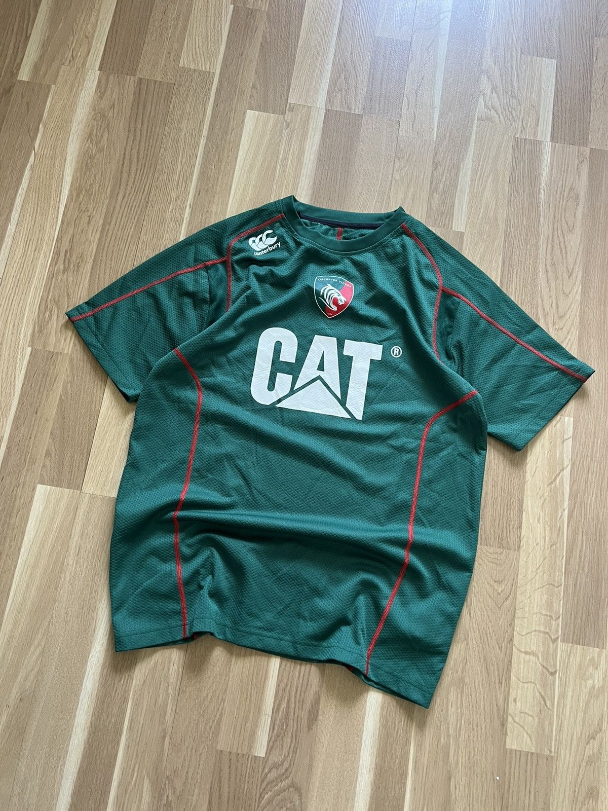 Vintage Leicester tiger football rugby jersey cat conterbury Size US M / EU 48-50 / 2 - 2 Thumbnail
