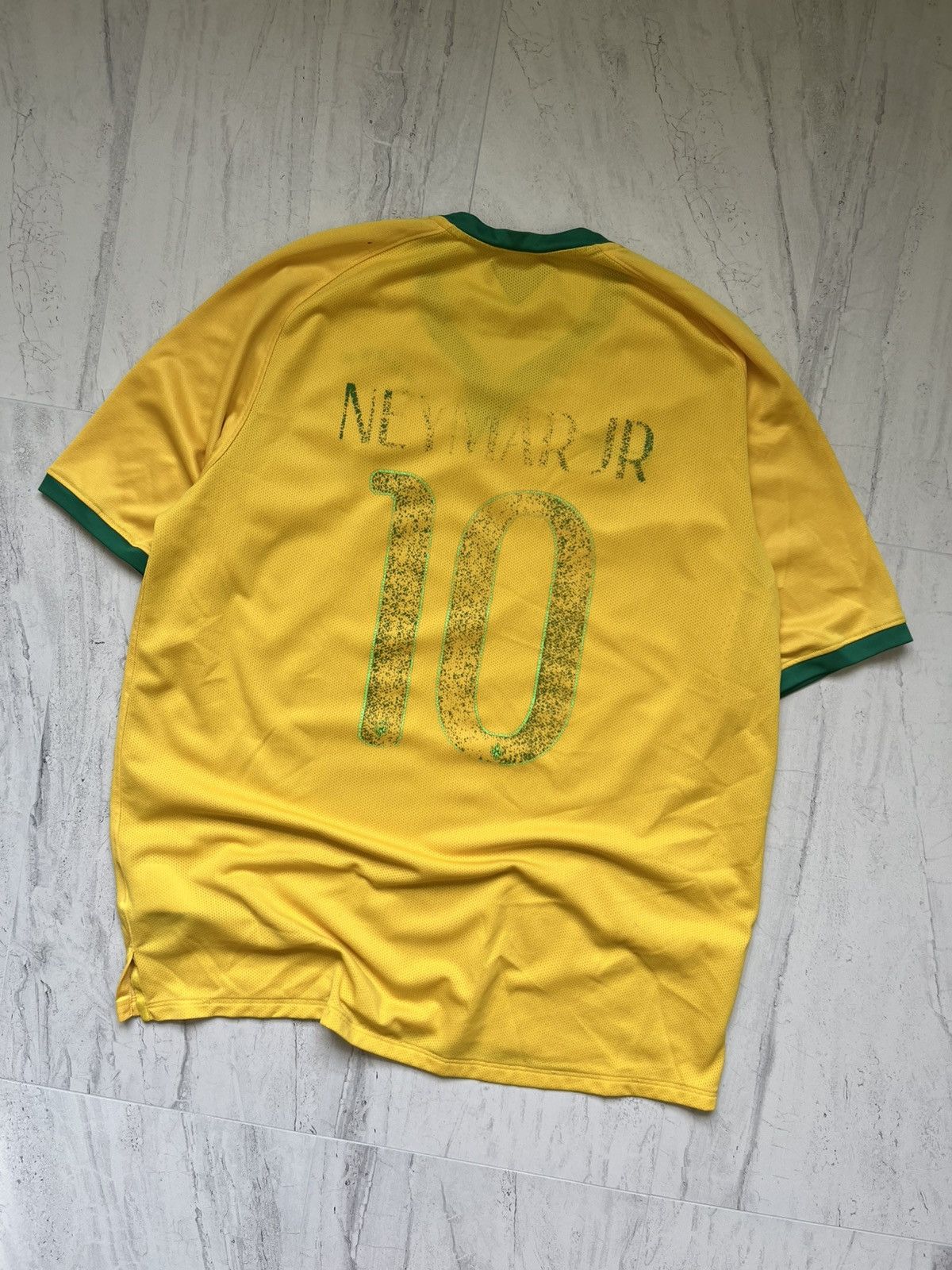Nike Vintage Nike Brazil 🇧🇷 National Soccer Futbol Jersey Kit Size US L / EU 52-54 / 3 - 2 Thumbnail