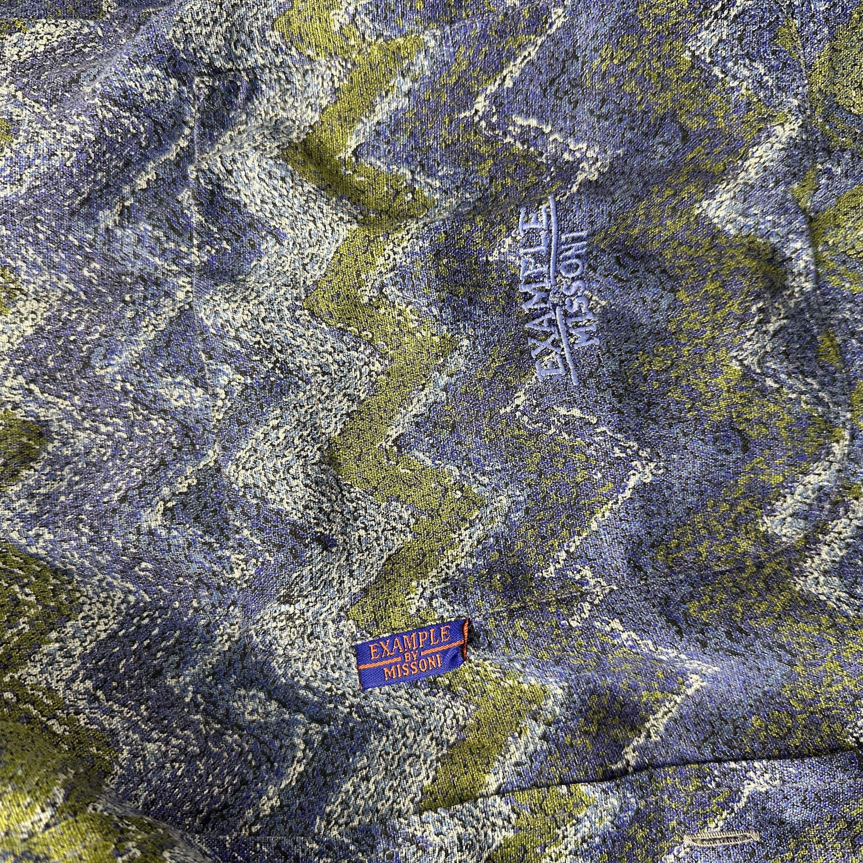 Missoni Camicia Example Missoni Fantasia Verde Blu – L Size US L / EU 52-54 / 3 - 6 Thumbnail