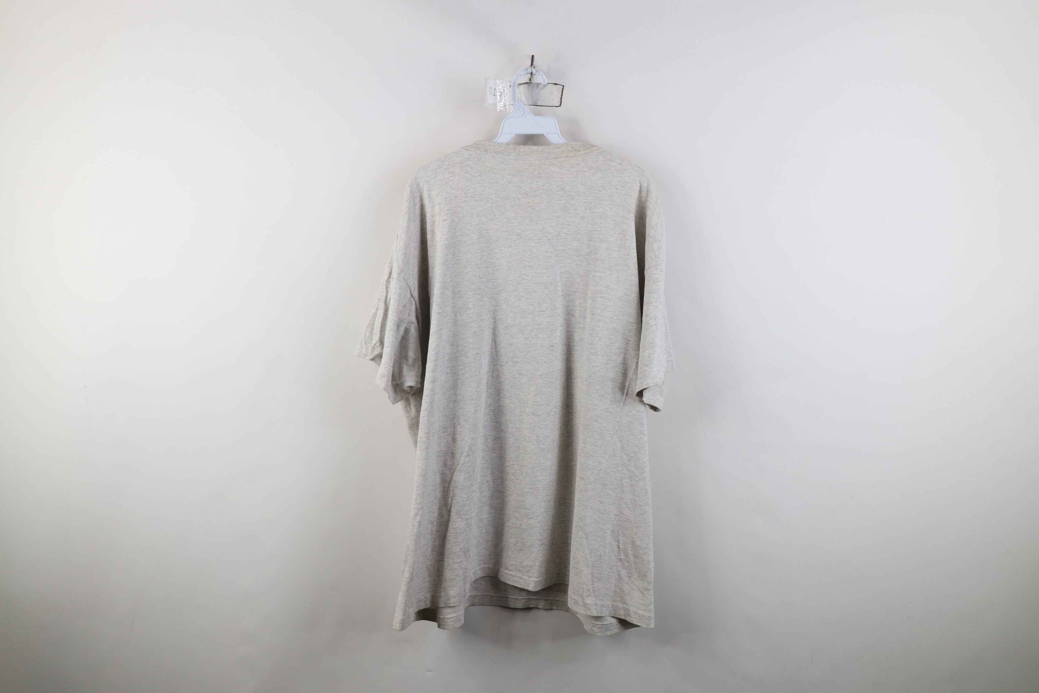 Vintage Vtg 90s Streetwear Football 67 Sleep Night T-Shirt Gray Size L / US 10 / IT 46 - 14 Thumbnail