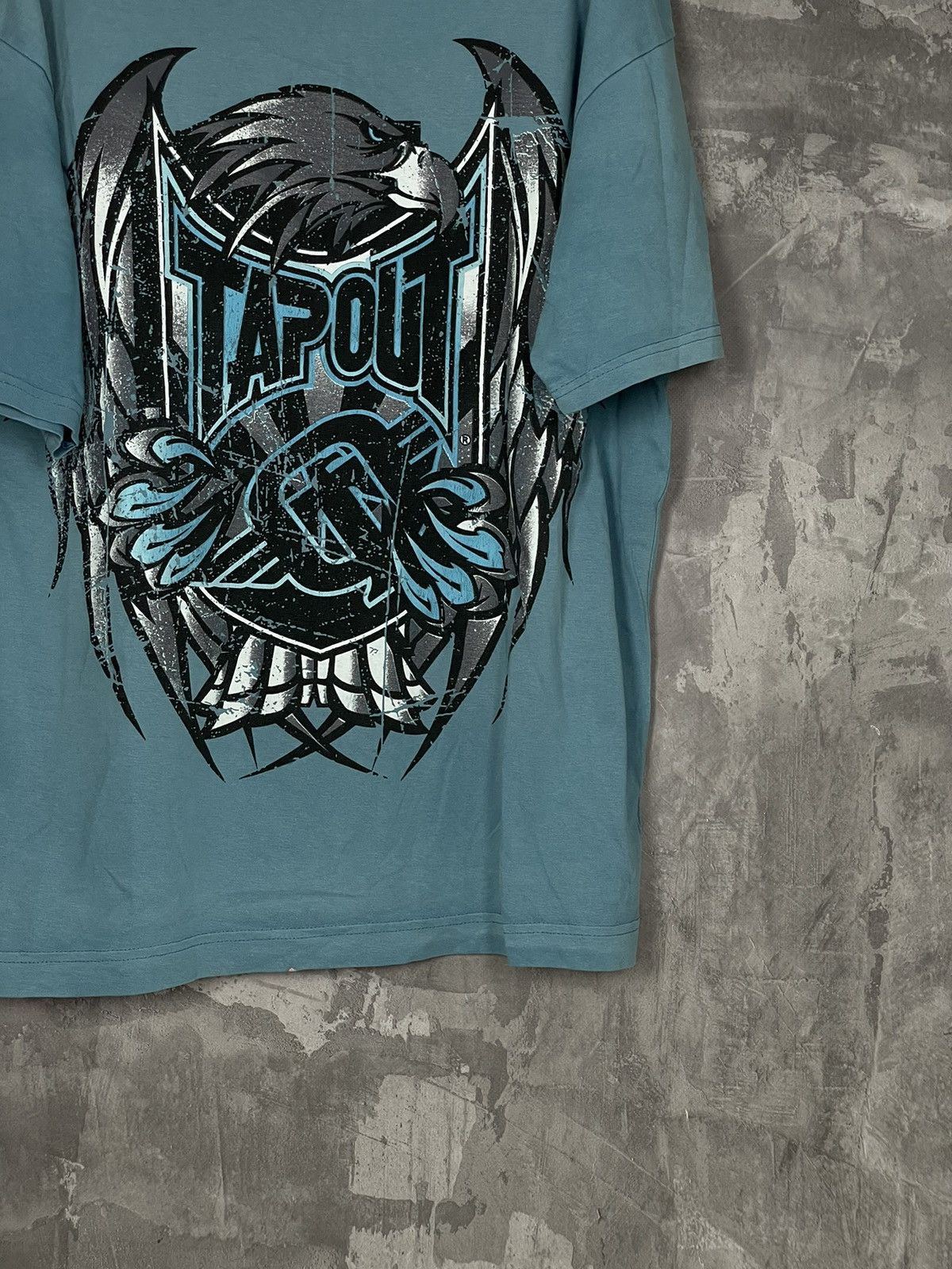 Affliction × Tapout × Vintage Crazy Vintage Y2K Affliction Style Tapout Grunge T Shirt Size US XL / EU 56 / 4 - 6 Thumbnail