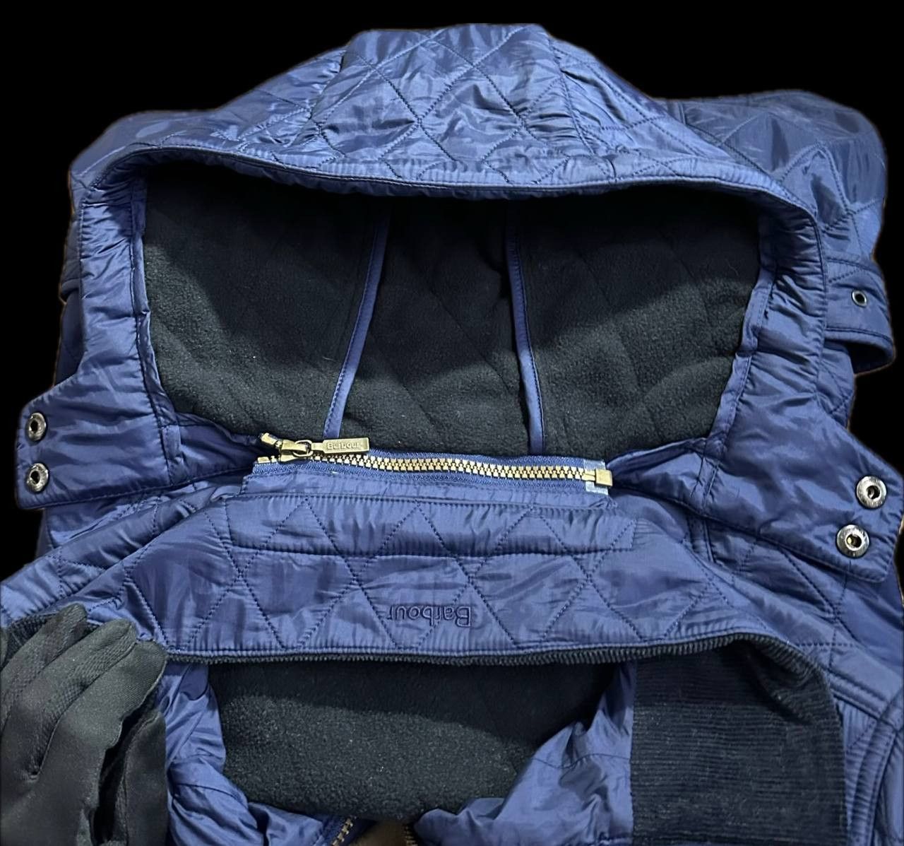 Barbour Barbour Grace Polar Quilt Jacket sz uk10 belted pockets hood Size M / US 6-8 / IT 42-44 - 5 Thumbnail