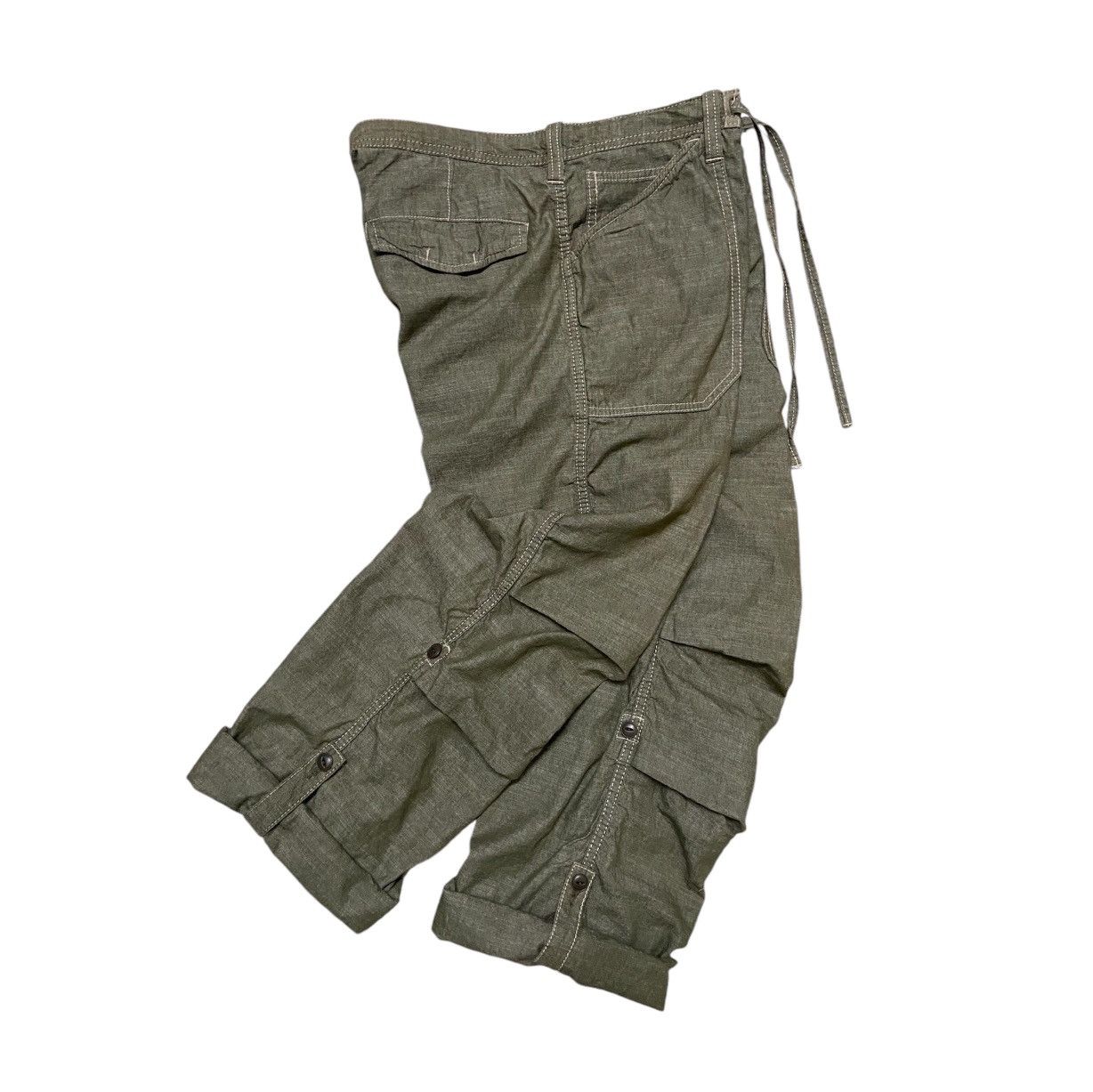 Global Work × PPFM Back Number Rollup Pant Trouser Size US 32 / EU 48 - 1 Thumbnail