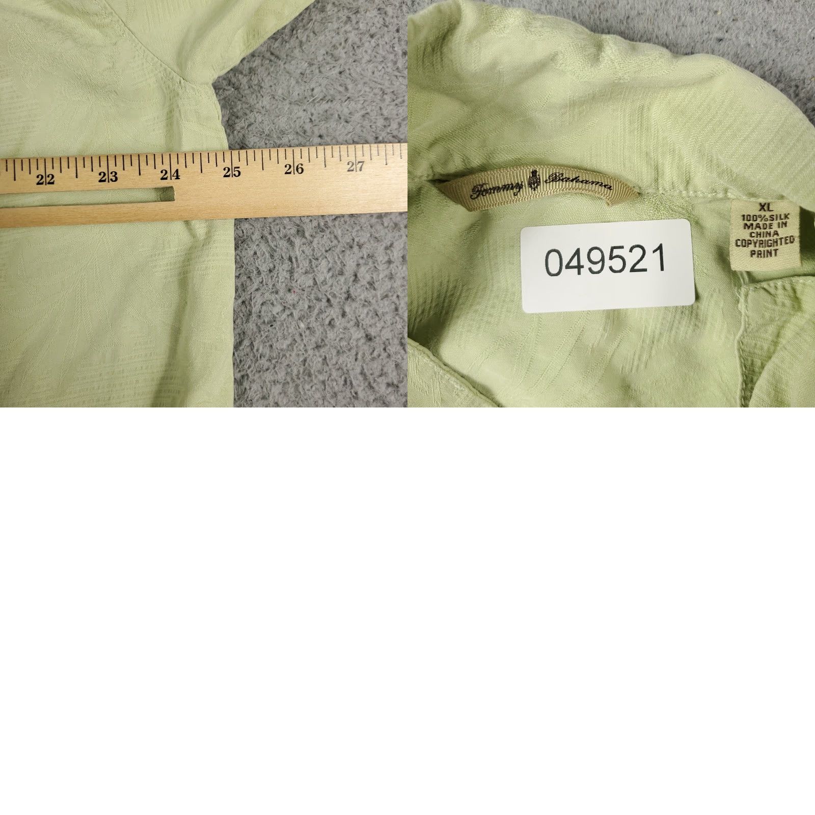 Tommy Bahama VINTAGE Tommy Bahama Shirt Mens XL Green Hawaiian Button-Up Short Sleeve Size US XL / EU 56 / 4 - 8 Thumbnail
