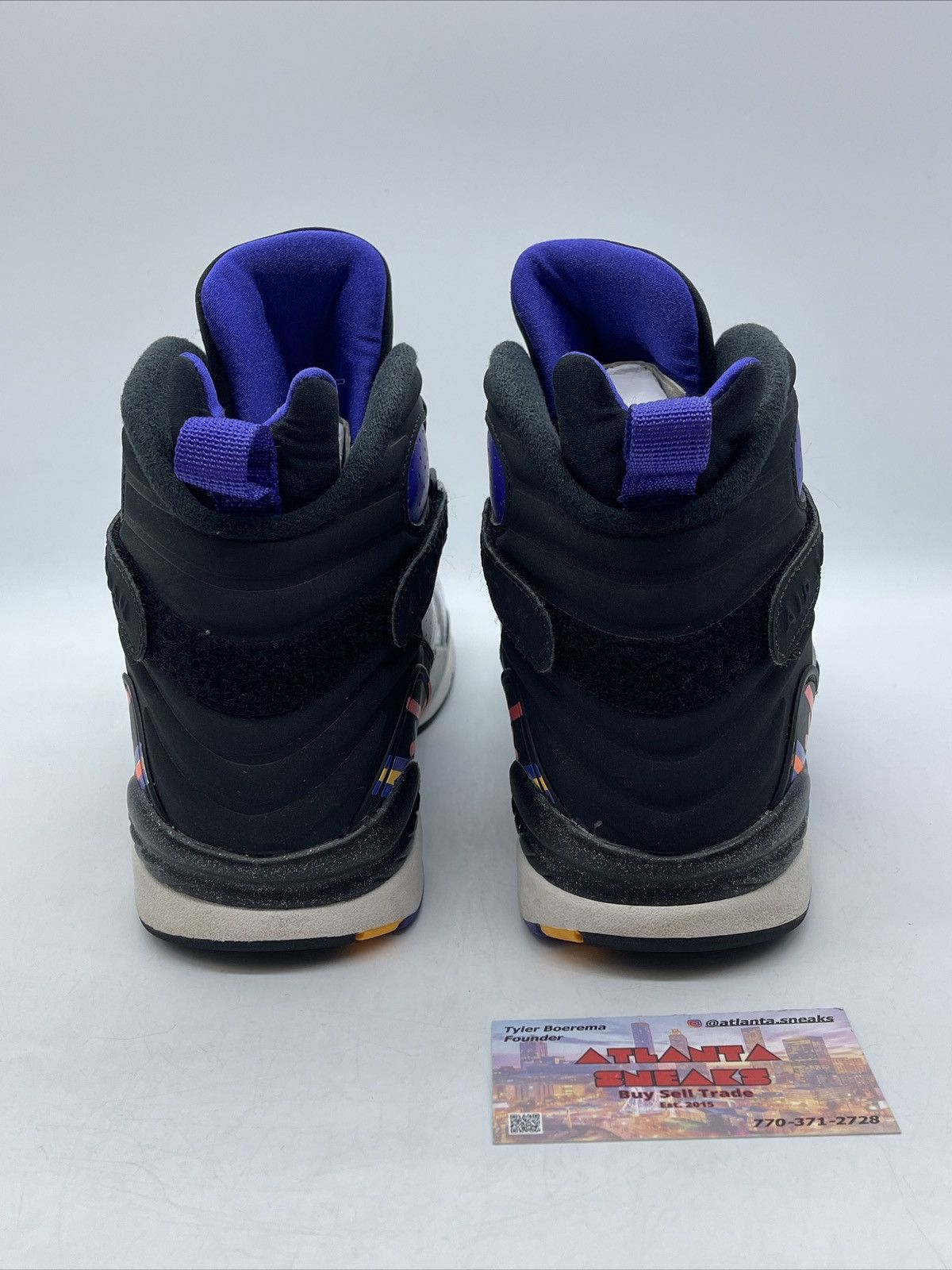 Jordan Brand Air Jordan 8 Three-peat Size US 8.5 / EU 41-42 - 3 Thumbnail