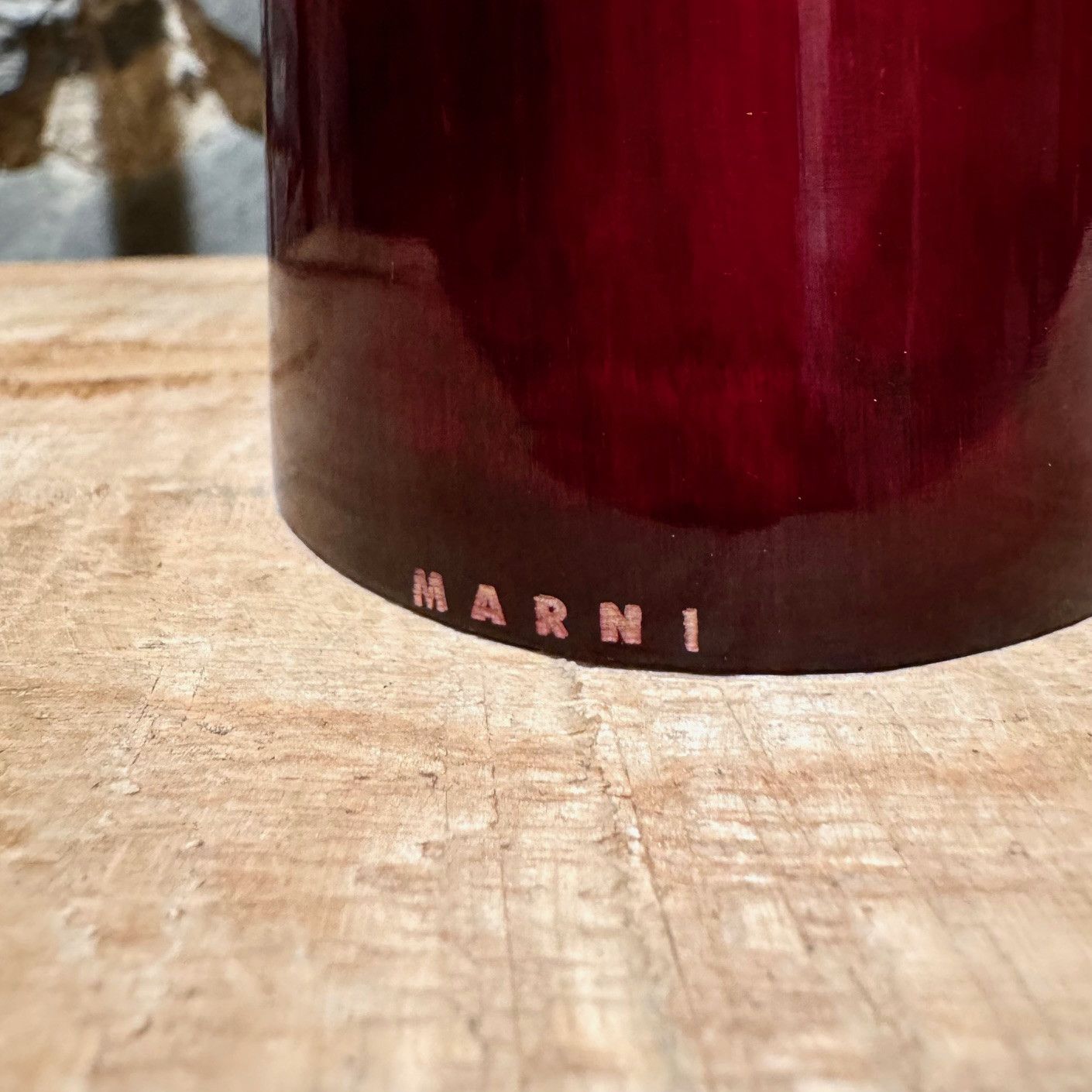 Marni Marni Red Pink Horn Wide Bracelet Size ONE SIZE - 3 Thumbnail