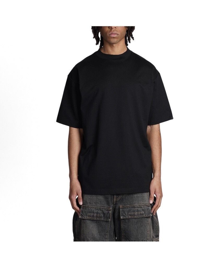 Balenciaga balenciaga black cotton short sleeve t-shirt Size US S / EU 44-46 / 1 - 1 Thumbnail