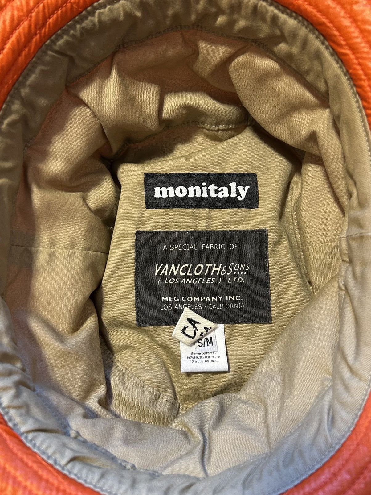 Monitaly Quilted Bucket Hat Size ONE SIZE - 5 Thumbnail