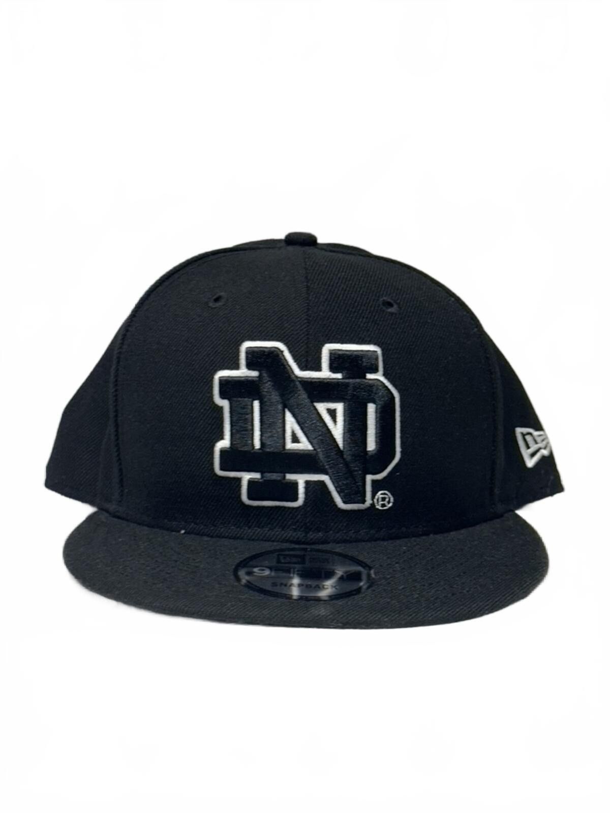 New Era New Era Notre Dame Black 9FIFTY Snapback Size ONE SIZE - 2 Thumbnail