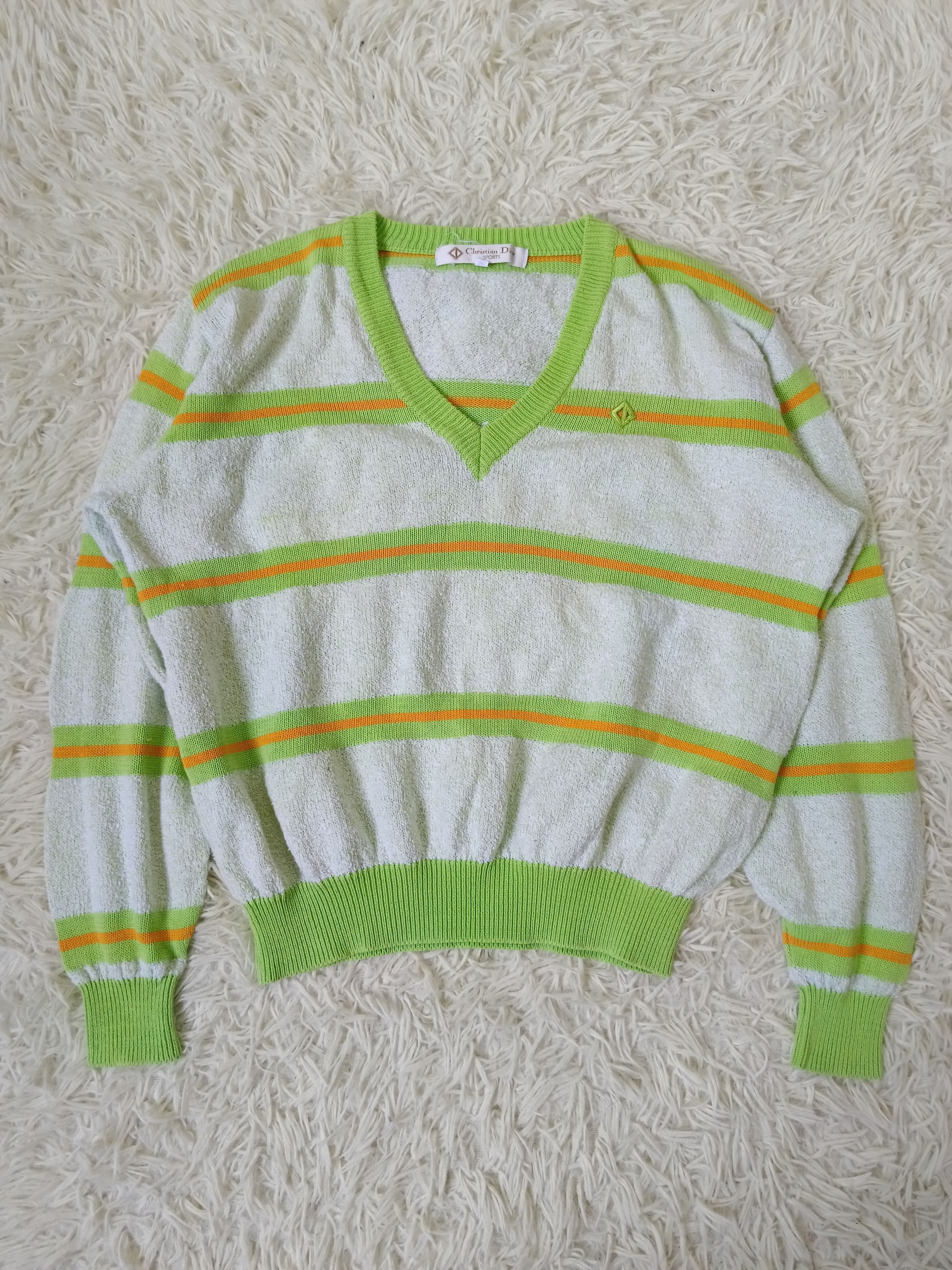 Dior CHRISTIAN DIOR KNIT SWEAT Size S / US 4 / IT 40 - 1 Thumbnail
