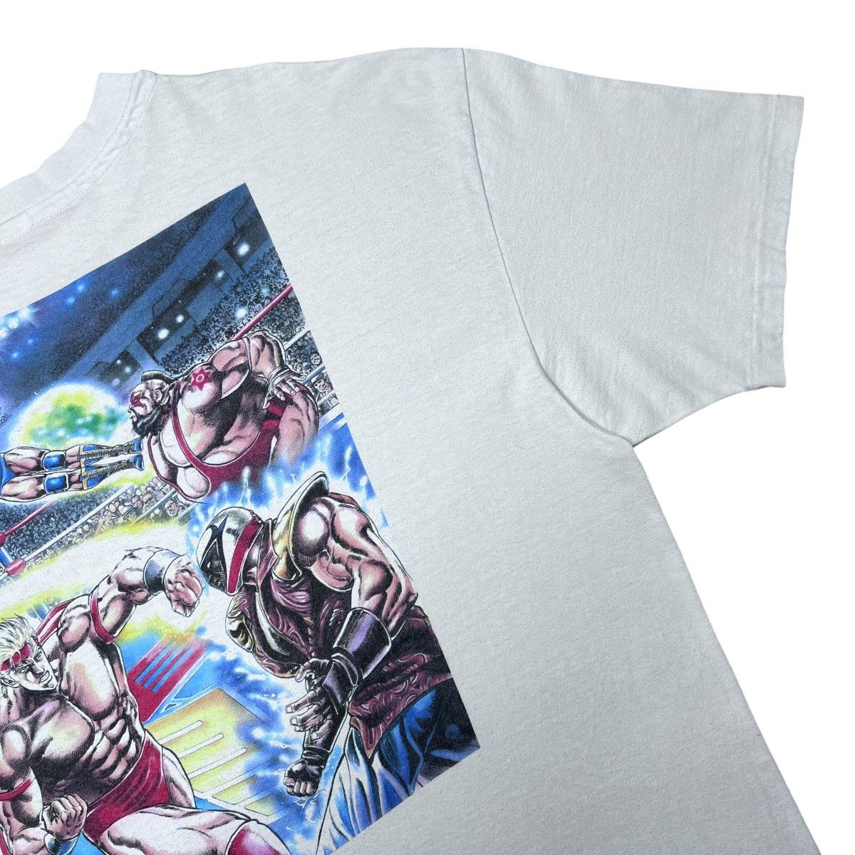 Other Vintage 1994 Ring Of Destruction Slam Masters Capcom T-Shirt Size US XL / EU 56 / 4 - 7 Thumbnail