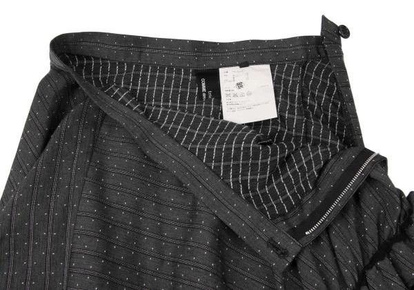 Comme des Garcons Comme des Garcons size S Retro dark gray lace overskirt Size 23" - 5 Thumbnail