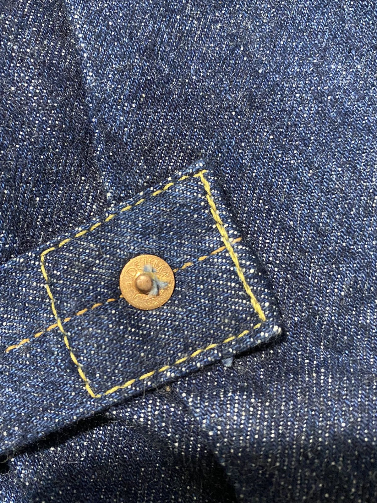 Denime DENIME JAPAN SELVEDGE TYPE 1 TRUCKER JACKET Size US M / EU 48-50 / 2 - 9 Thumbnail