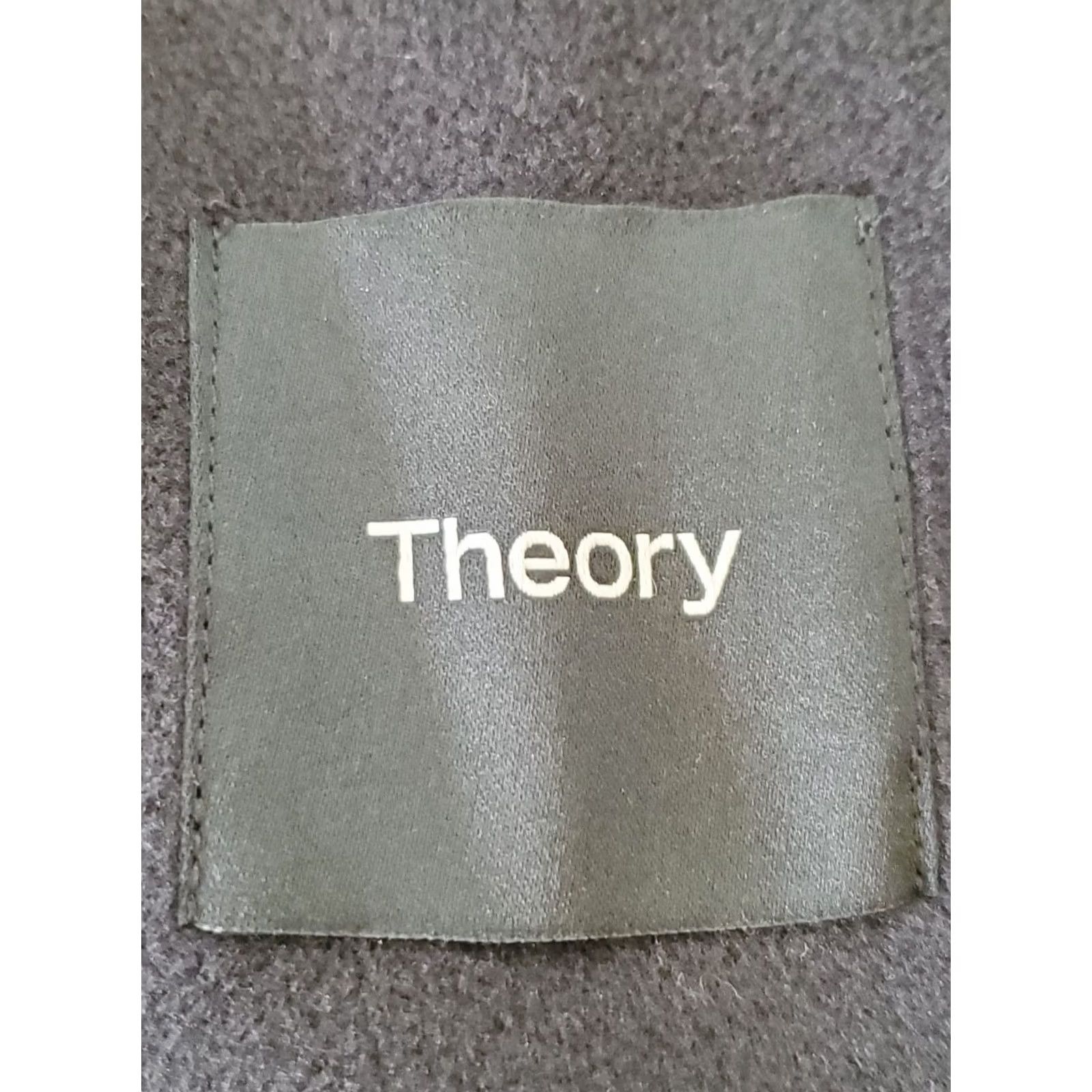 Theory Theory Amir Essential Fleece Full Zip Bomber Jacket Navy Black Men's XL Jacket Size US XL / EU 56 / 4 - 4 Thumbnail