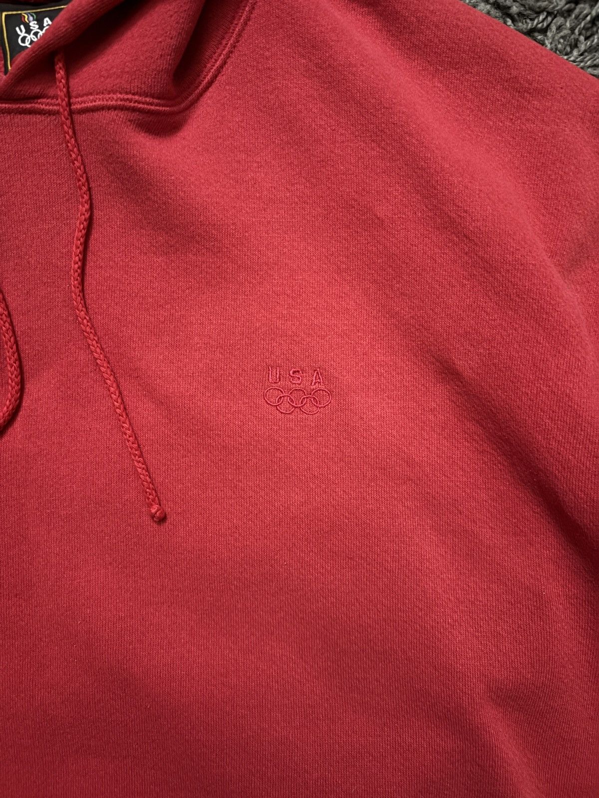 JCPenney Vintage Olympics Hoodie in Red Size US XL / EU 56 / 4 - 5 Thumbnail