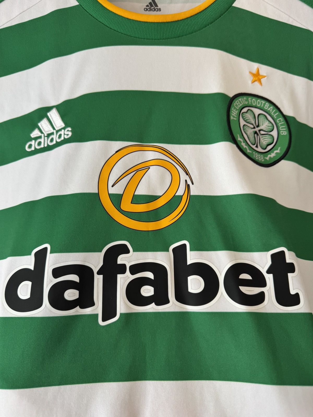 Adidas Celtic Glasgow 2020-2021 Home Soccer Longsleeve Jersey Shirt Size US M / EU 48-50 / 2 - 7 Thumbnail