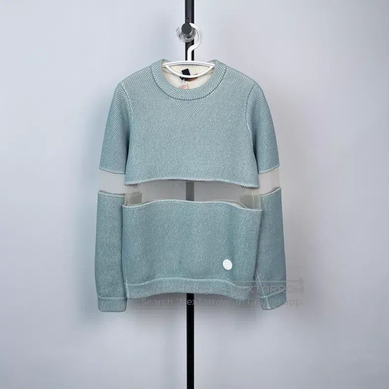 Louis Vuitton Louis Vuitton SS24 turquoise patchwork chain crewneck cash Size US S / EU 44-46 / 1 - 9 Thumbnail