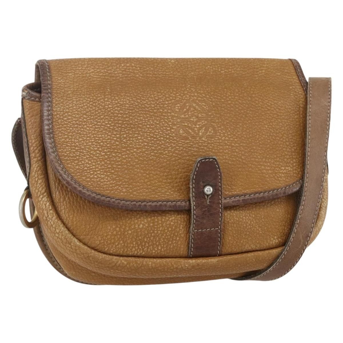 Loewe Loewe Anagram Shoulder Bag Leather Size ONE SIZE - 1 Thumbnail