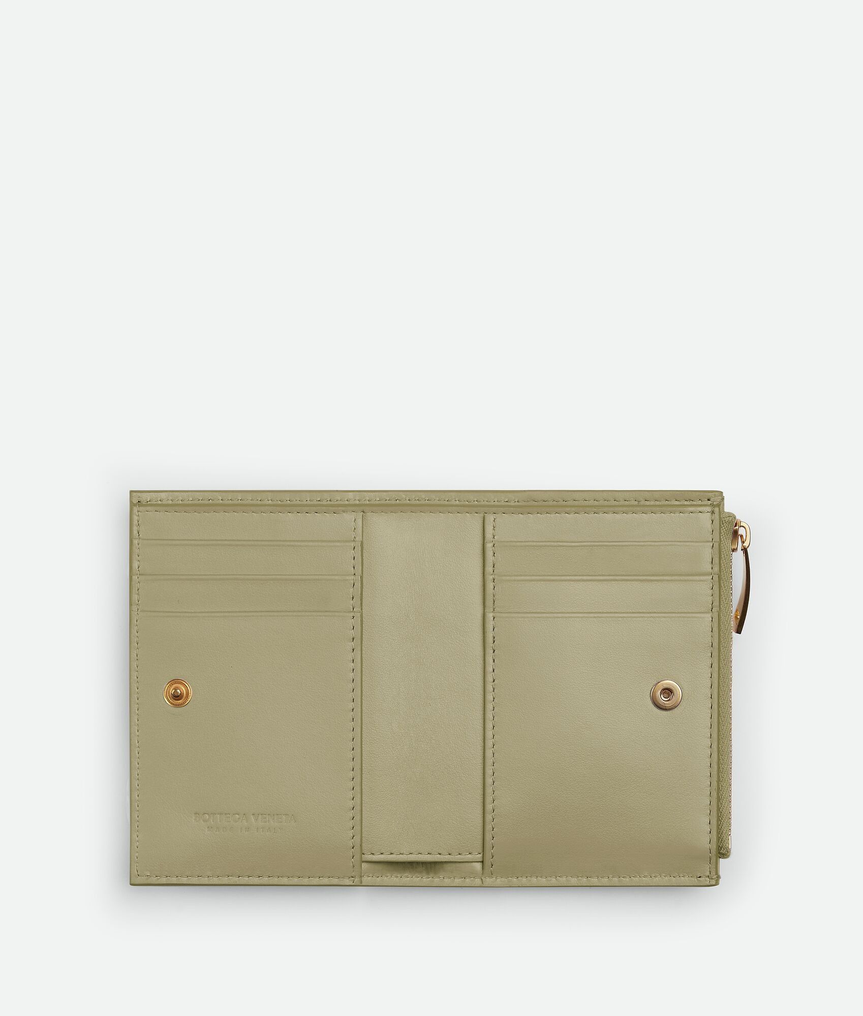 Bottega Veneta o1lf3ng10525 Size: OS / Small Cassette Bi-Fold Zip Wallet Size ONE SIZE - 2 Thumbnail