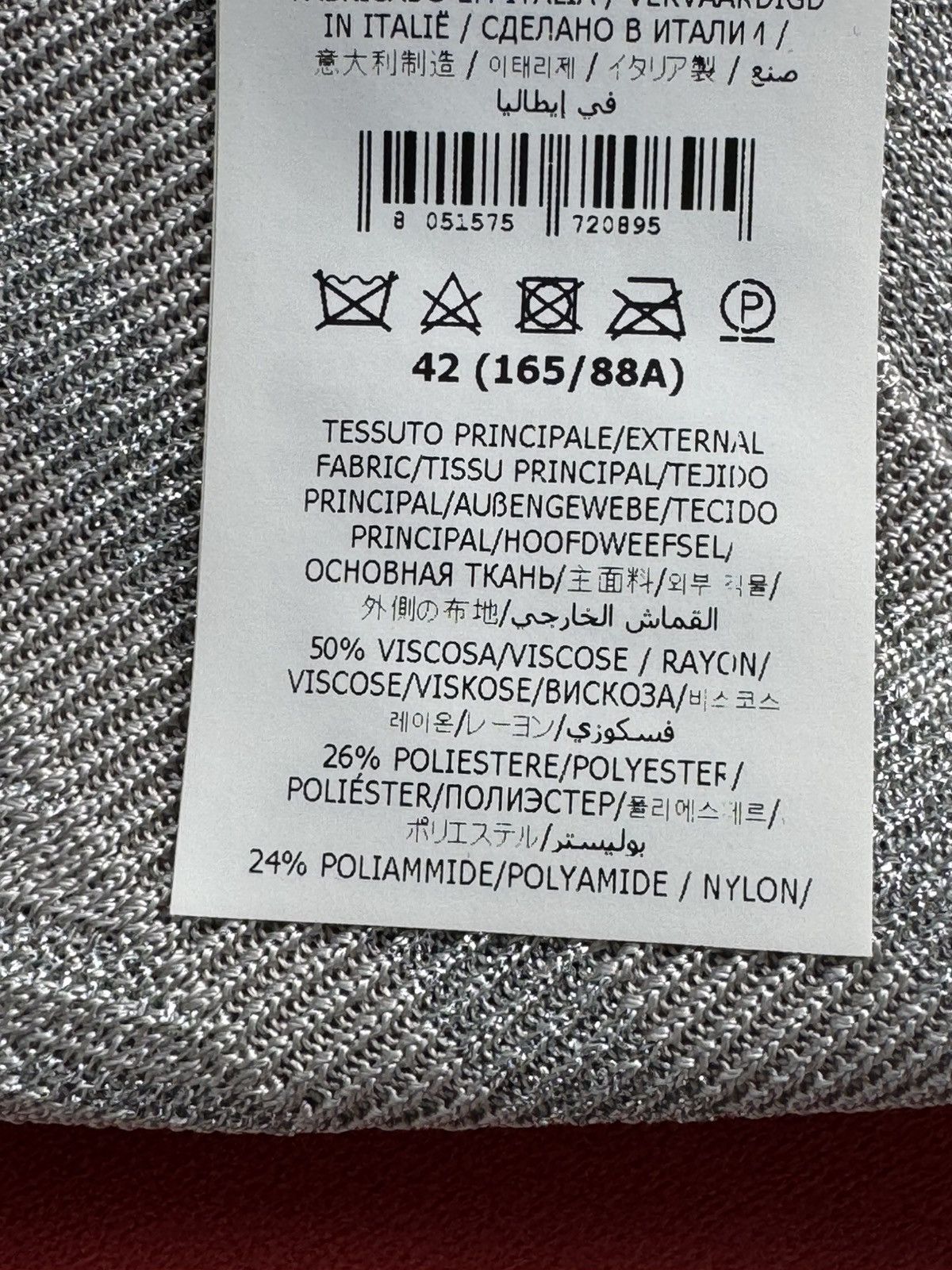 Missoni Missoni chevron NEW camisole, silver, size M Size M / US 6-8 / IT 42-44 - 5 Thumbnail