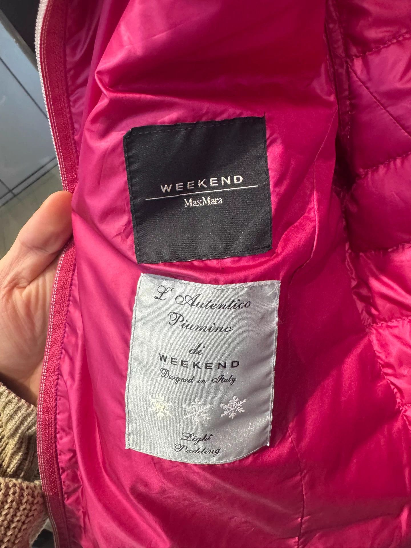 Max Mara MaxMara WEEKEND Pink Down Coat 36 Size M / US 6-8 / IT 42-44 - 2 Thumbnail