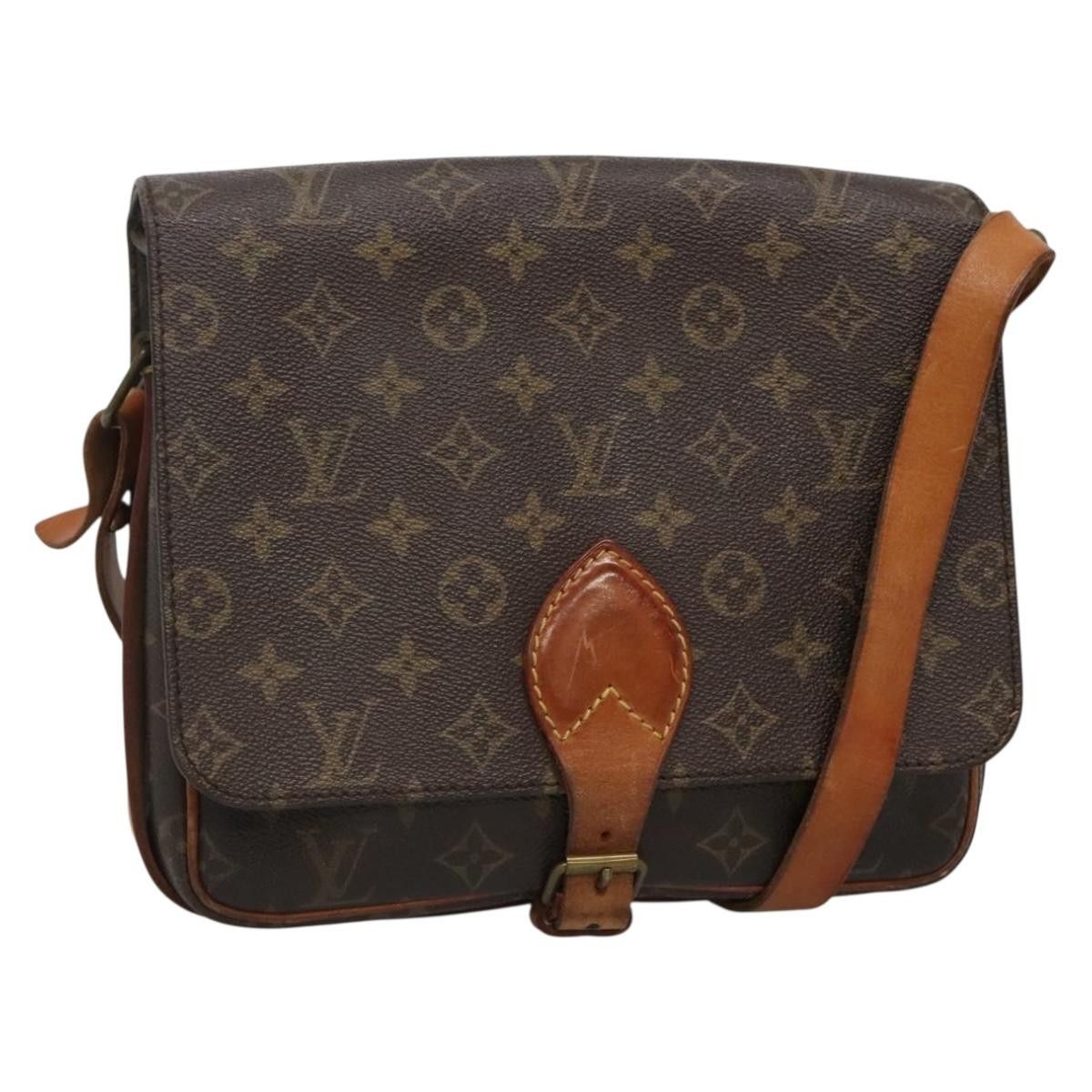 Louis Vuitton LOUIS VUITTON Monogram Cartouchiere GM Shoulder Bag M51252 Size ONE SIZE - 1 Thumbnail