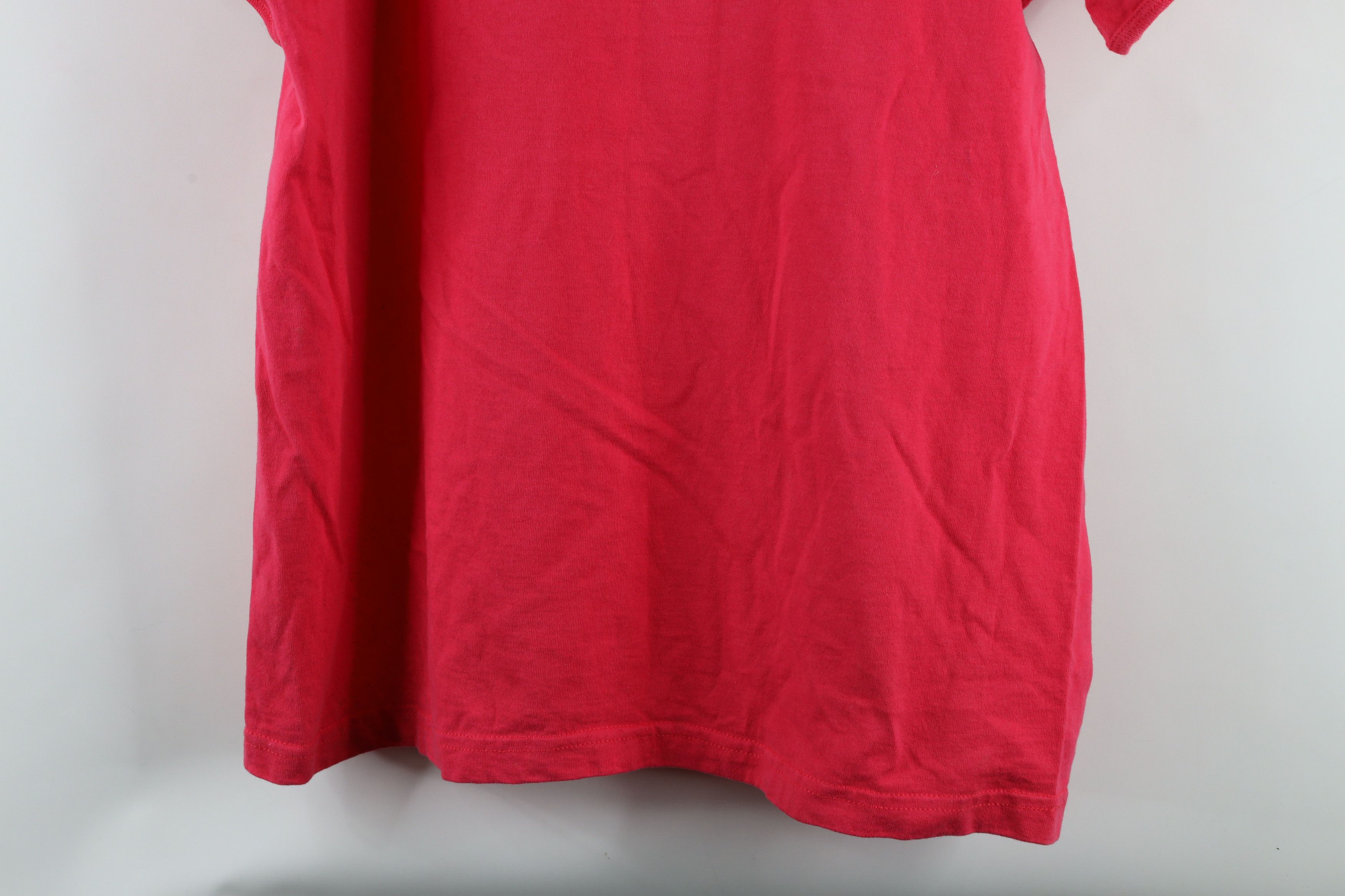 Vintage Vintage 90s Streetwear Flower Birdhouse T-Shirt Pink Size L / US 10 / IT 46 - 15 Thumbnail