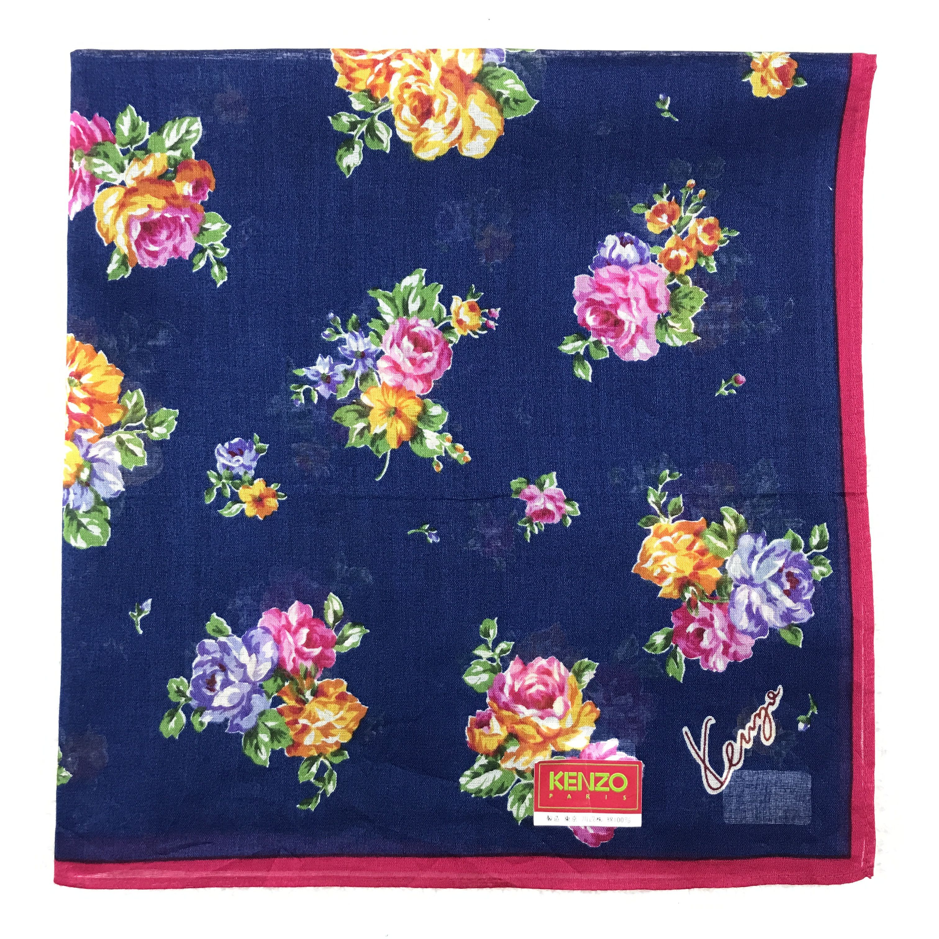 Japanese Brand × Kenzo × Vintage Vintage Kenzo Bandana Neckerchief Handkerchief Size ONE SIZE - 2 Thumbnail