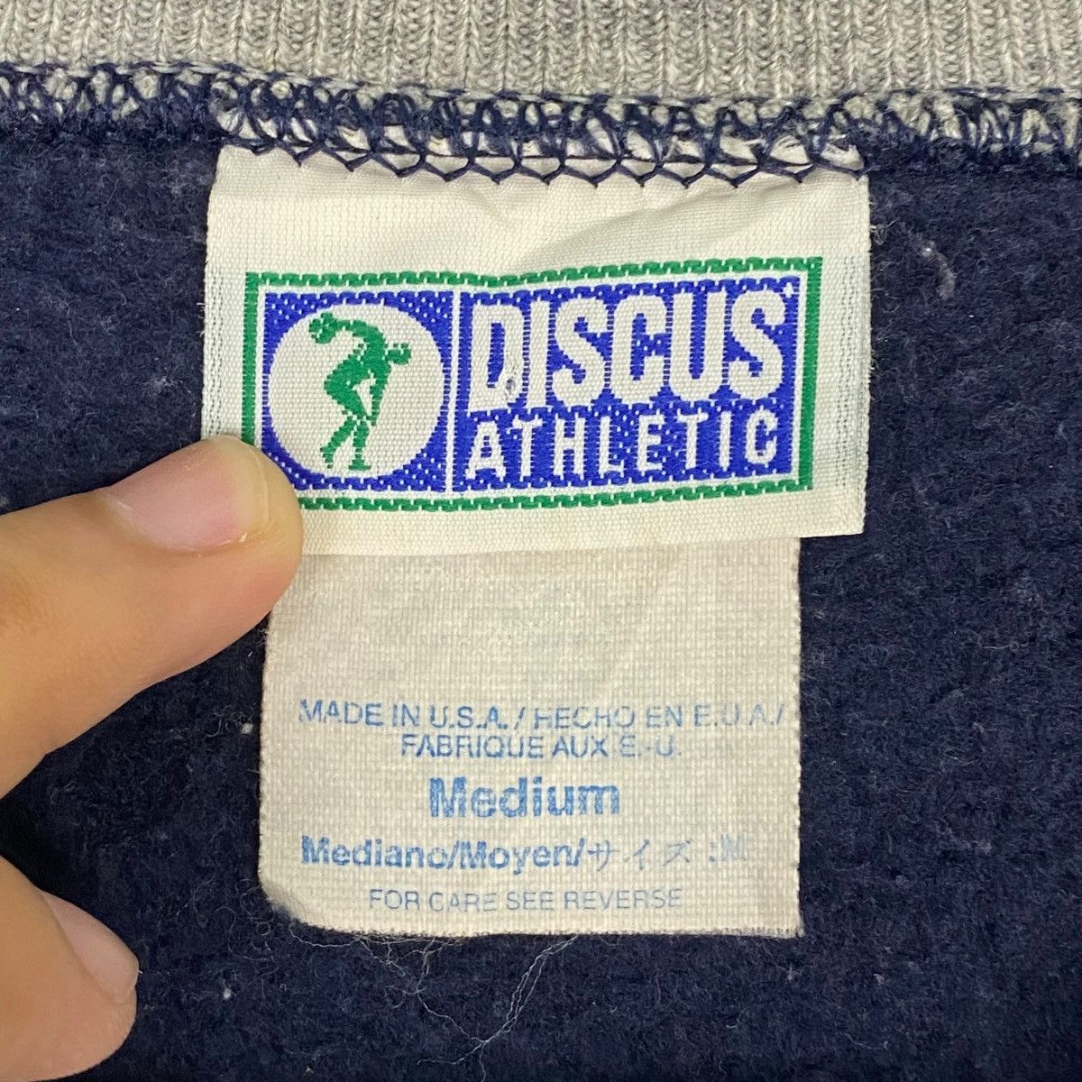Other Vintage Discus Athletic Crewneck Sweatshirt Blue Size M Size US M / EU 48-50 / 2 - 5 Thumbnail