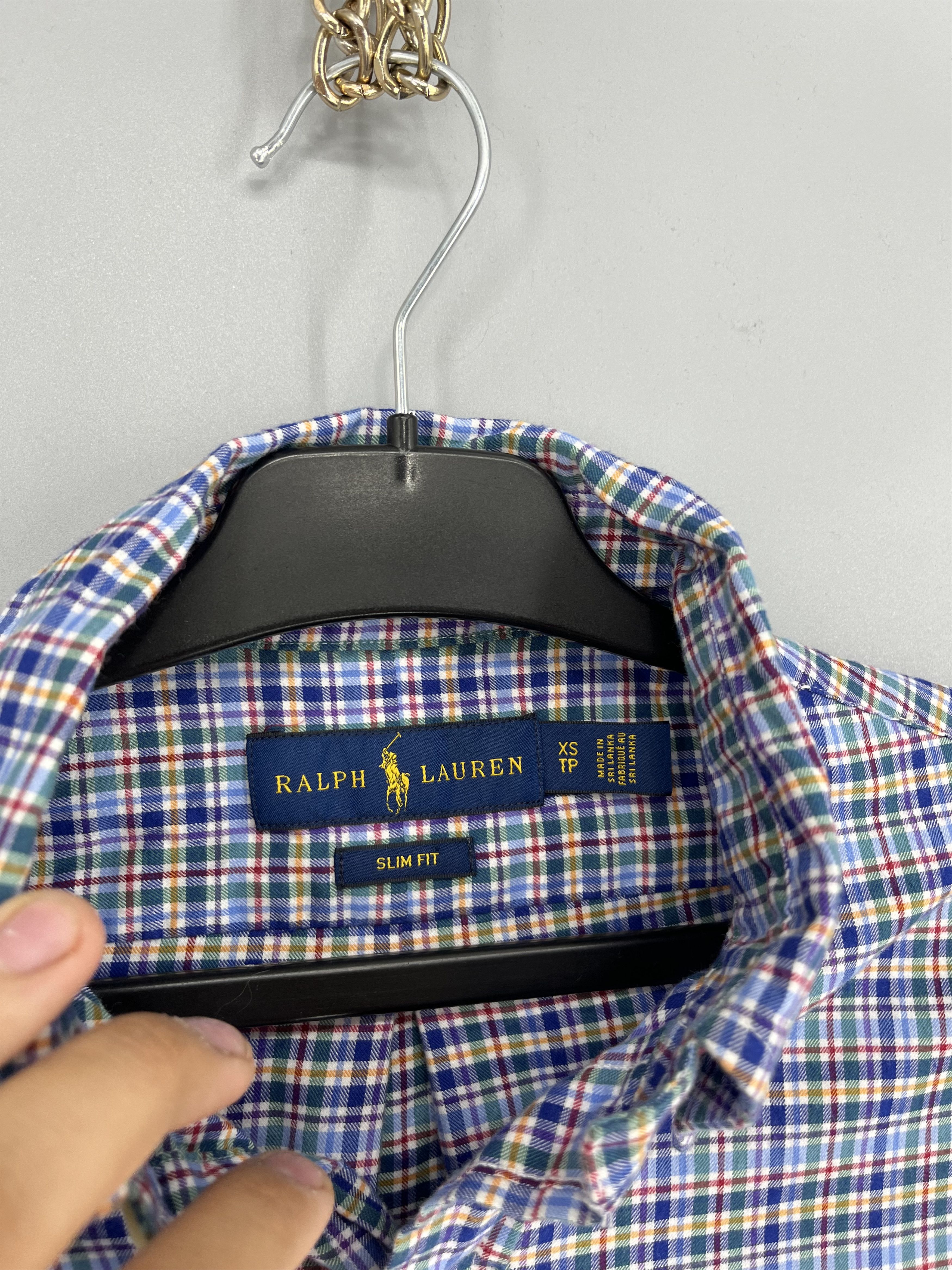 Polo Ralph Lauren Vintage y2k Polo Ralph Lauren Plaid Blake Cotton Flannel Size US XS / EU 42 / 0 - 7 Thumbnail