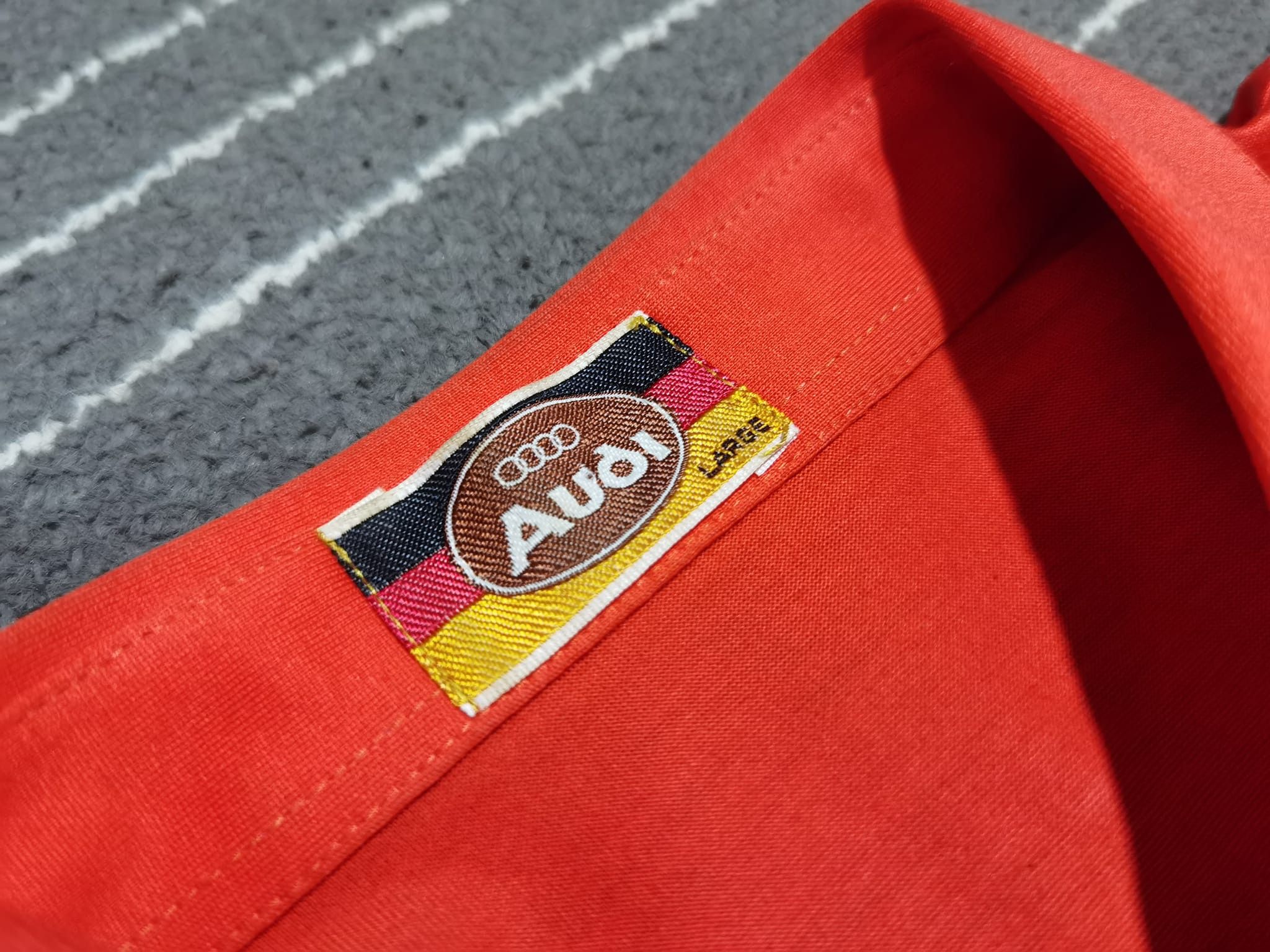Audi × Japanese Brand × Vintage Vintage NOS Audi polo tee M fit 2401 Size US S / EU 44-46 / 1 - 3 Thumbnail
