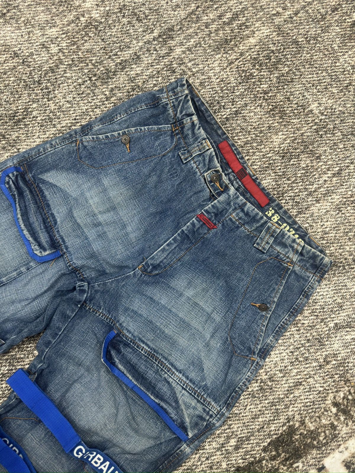 If Six Was Nine × JNCO × Marithe + Francois Girbaud Baggy Jeans MFG Denim Wide Loose Y2k Streetwear Jnco Size US 38 / EU 54 - 4 Thumbnail
