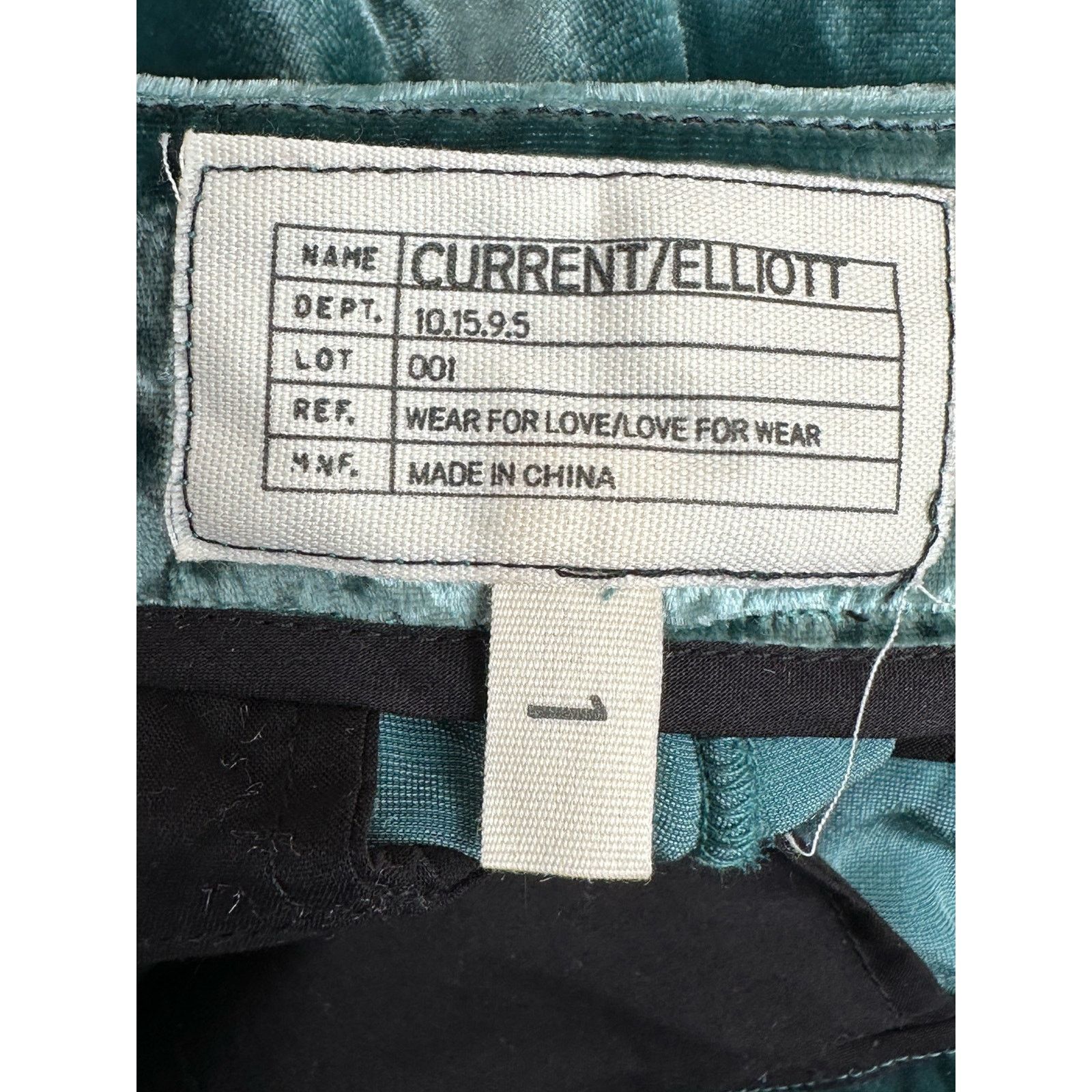 Current/Elliot Current Elliot velvet pleated high waist pants size 1- US 4 Size 27" / US 4 / IT 40 - 3 Thumbnail