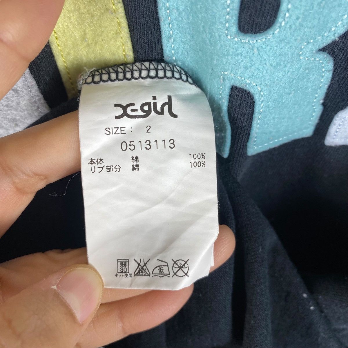 X-LARGE Japanese Streetwear X-GIRL Multicolour Logo Women Tops Tee Size S / US 4 / IT 40 - 7 Thumbnail