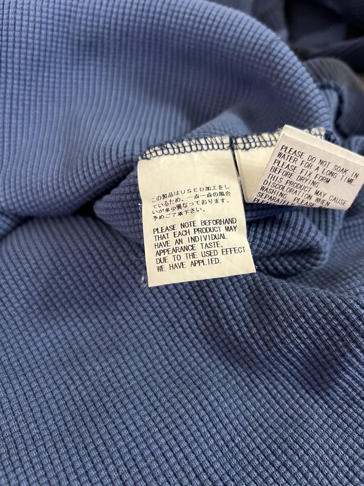 Bape Pre-Owned Bape Blue Camo Thermal Longsleeve XL Size US XL / EU 56 / 4 - 5 Thumbnail