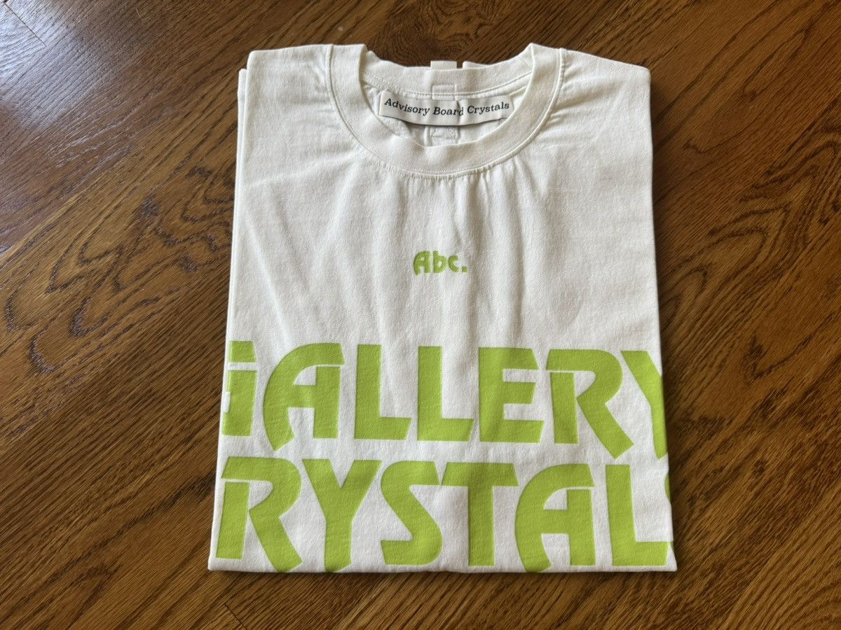Advisory Board Crystals Large White Green ABC Gallery Crystals Tee abc 123. Shirt Size US L / EU 52-54 / 3 - 3 Thumbnail