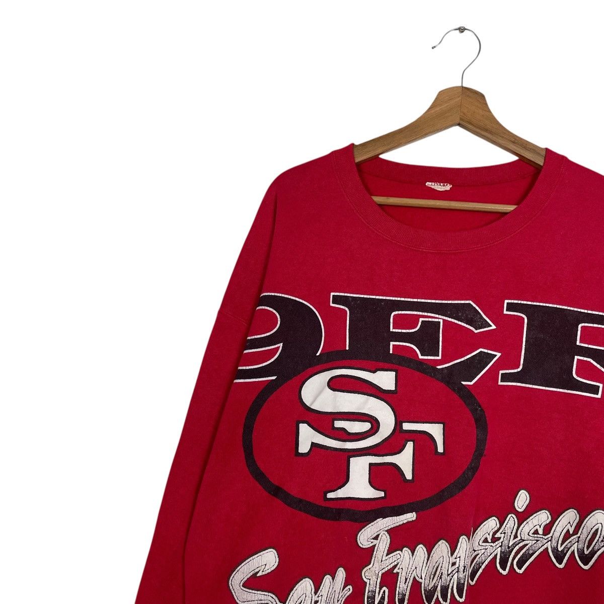 Vintage Vintage 80s San Fransisco 49ers Pullover Sweatshirt Size US L / EU 52-54 / 3 - 6 Thumbnail