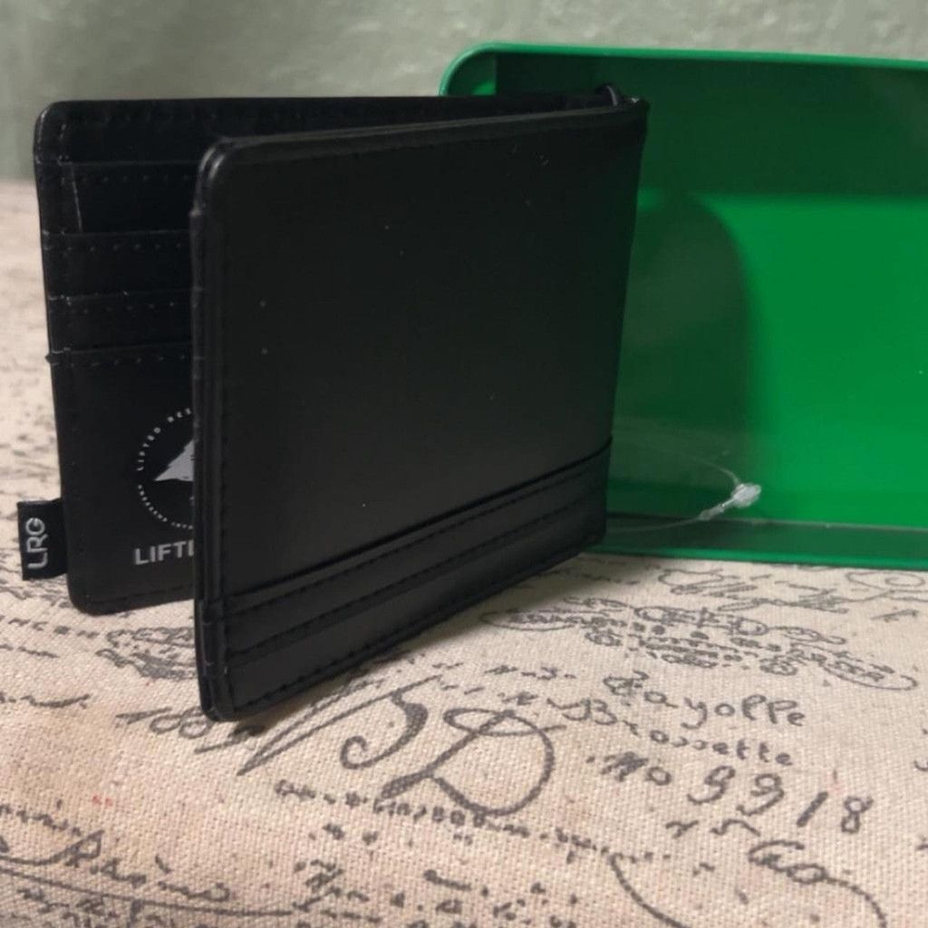 LRG New LRG black leather wallet #leather #biker Size ONE SIZE - 3 Thumbnail