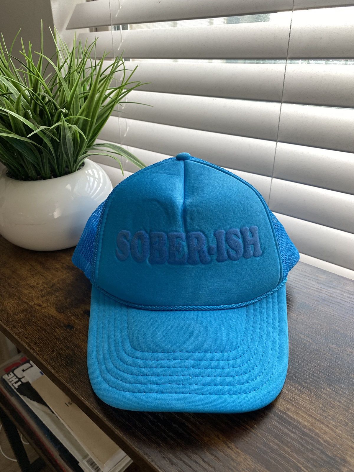 Other Y2K Funny Sober-Ish Trucker Hat Drugs Drinking Size ONE SIZE - 1 Thumbnail
