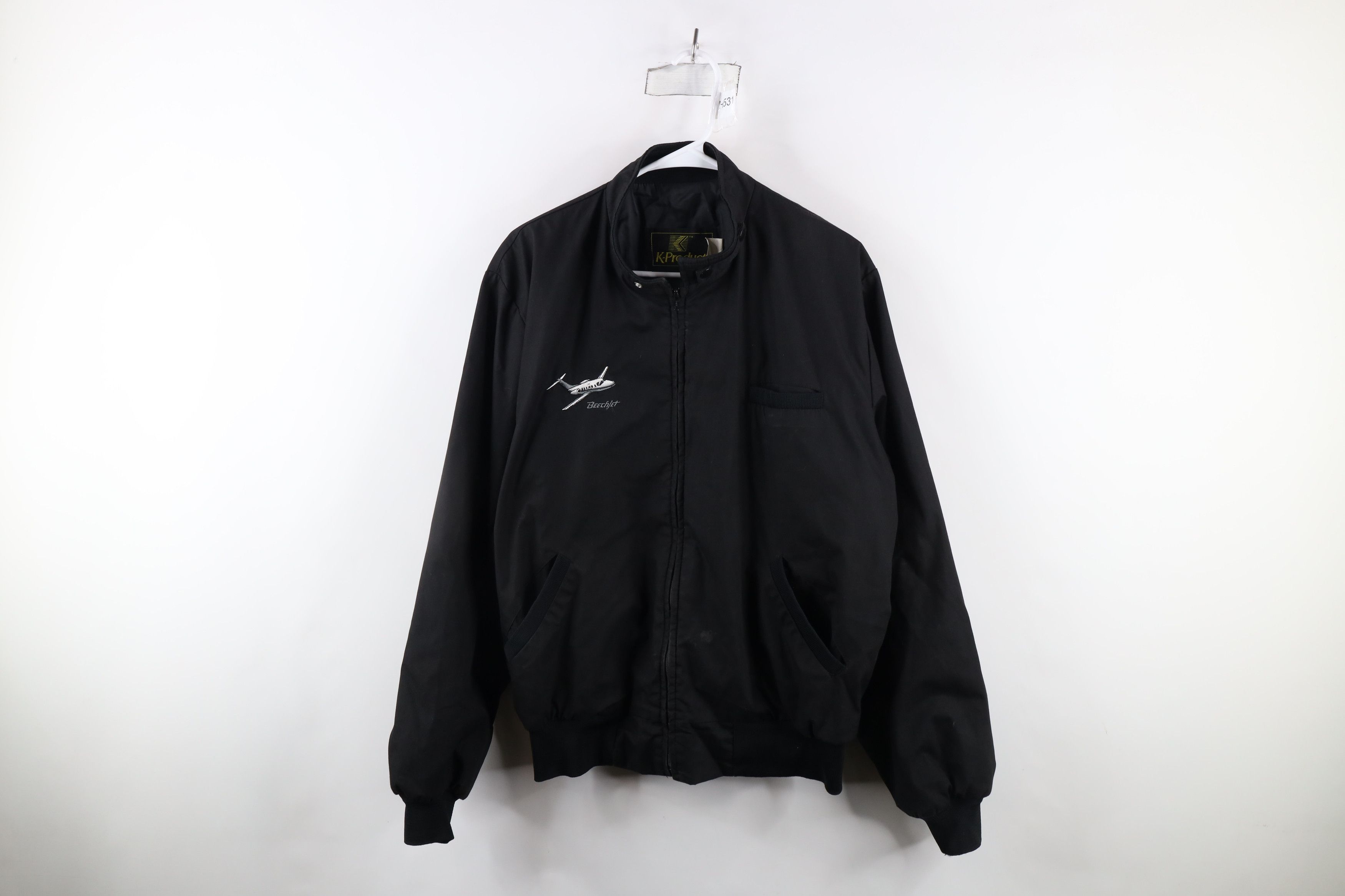 Vintage Vintage 80s 90s K Products Airplane Bomber Jacket USA Size US L / EU 52-54 / 3 - 1 Thumbnail