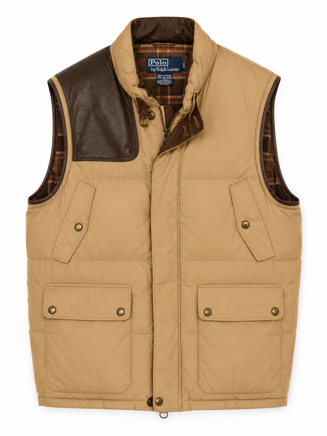 Polo Ralph Lauren RARE!!! Polo Ralph Lauren Quilted Utility Down Vest Size US XXL / EU 58 / 5 - 1 Preview