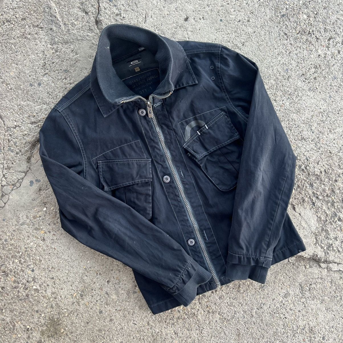 G-Star GSTAR G-STAR RAW NAVY JAPANEESE JACKET Size US L / EU 52-54 / 3 - 2 Thumbnail
