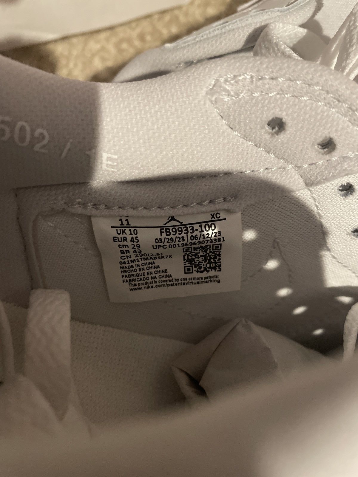Jordan Brand × Nike Air Jordan 1 Low 85 Neutral Grey Size US 11 / EU 44 - 4 Thumbnail