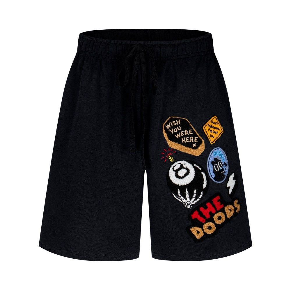 Japanese Brand × Vintage Men's embroidered skeleton hand casual shorts Size US 32 / EU 48 - 1 Thumbnail